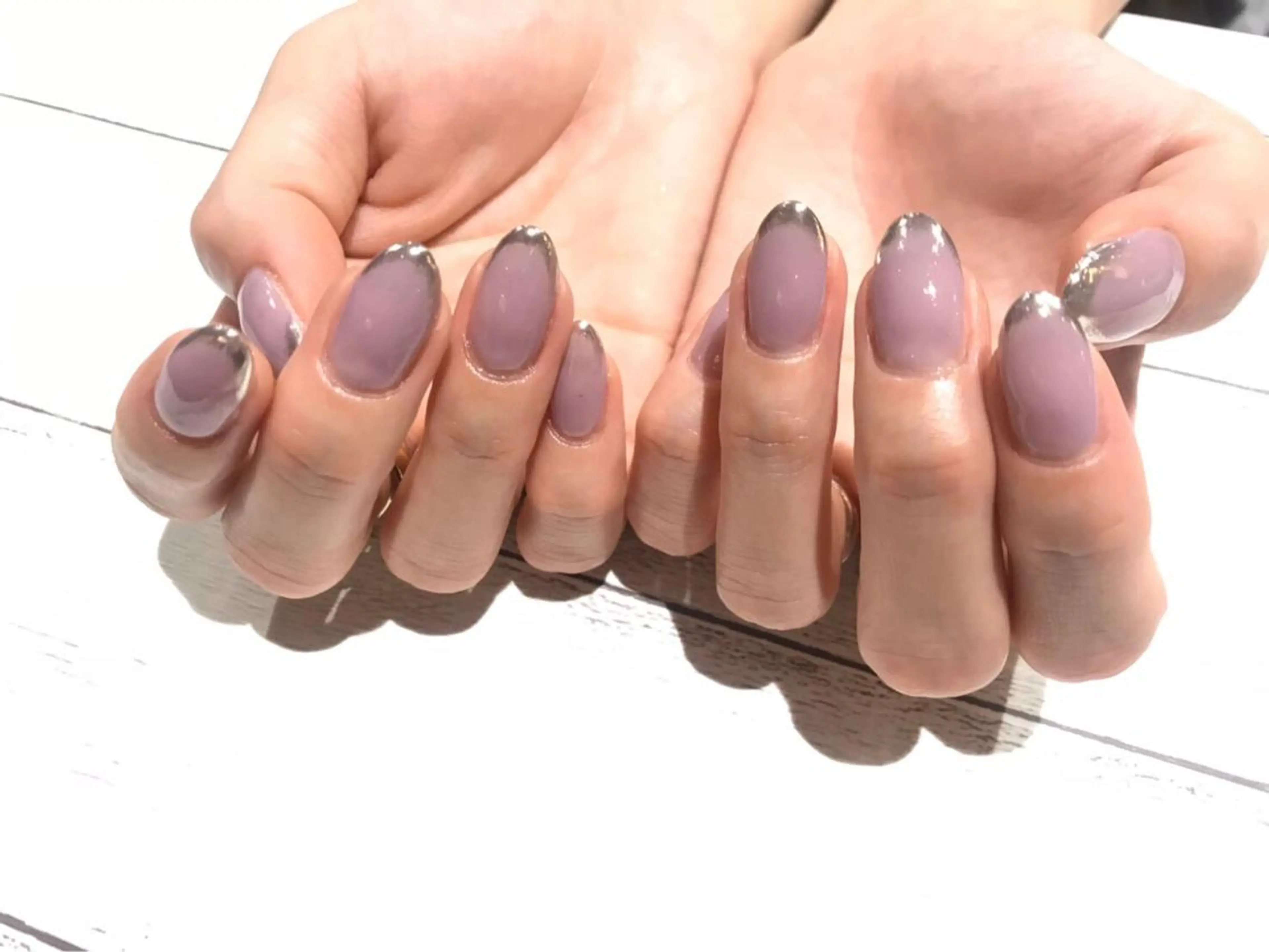 ネイル ワンカラーネイル EARTH nanaのネイルデザイン