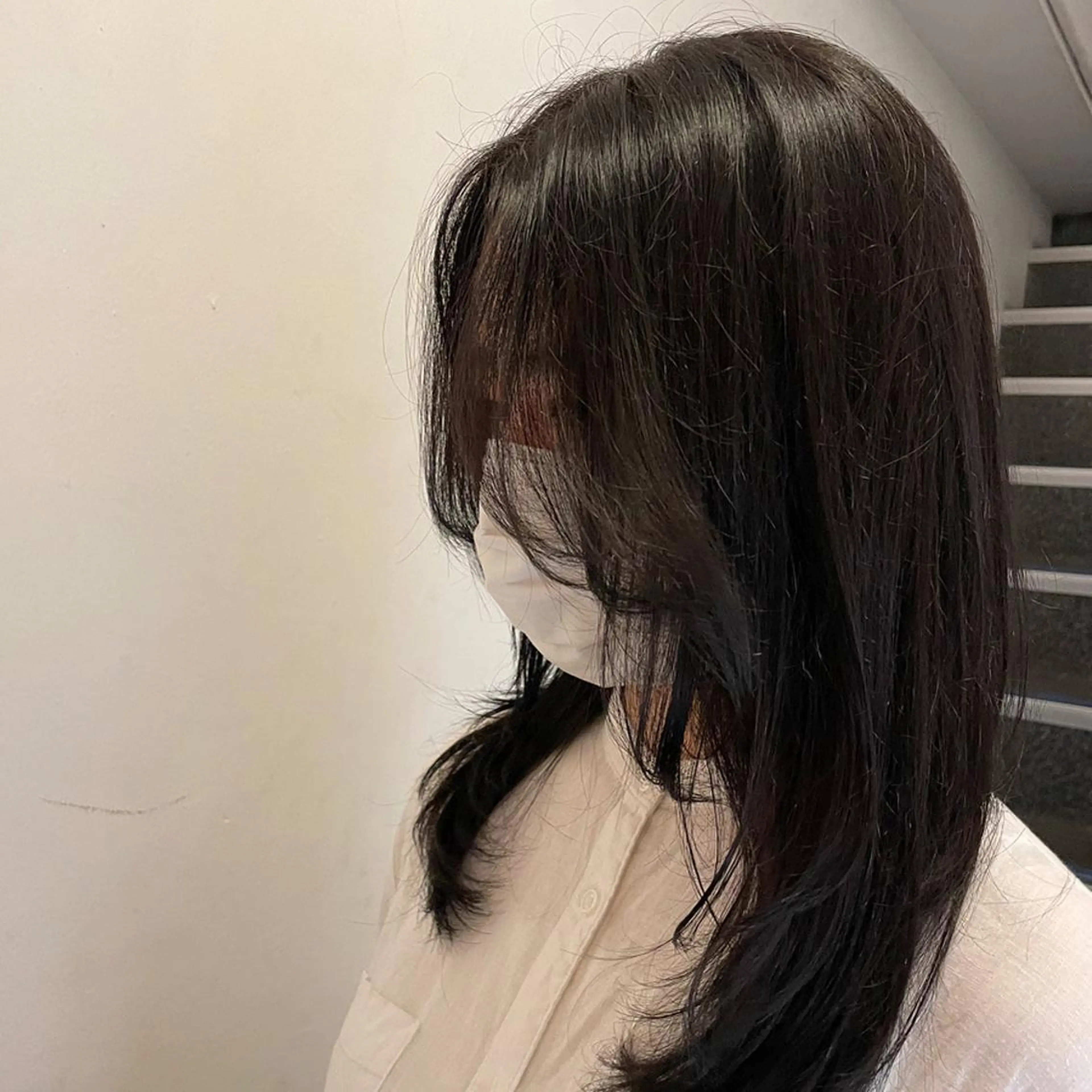 カラー 小野 明日香のヘアスタイル