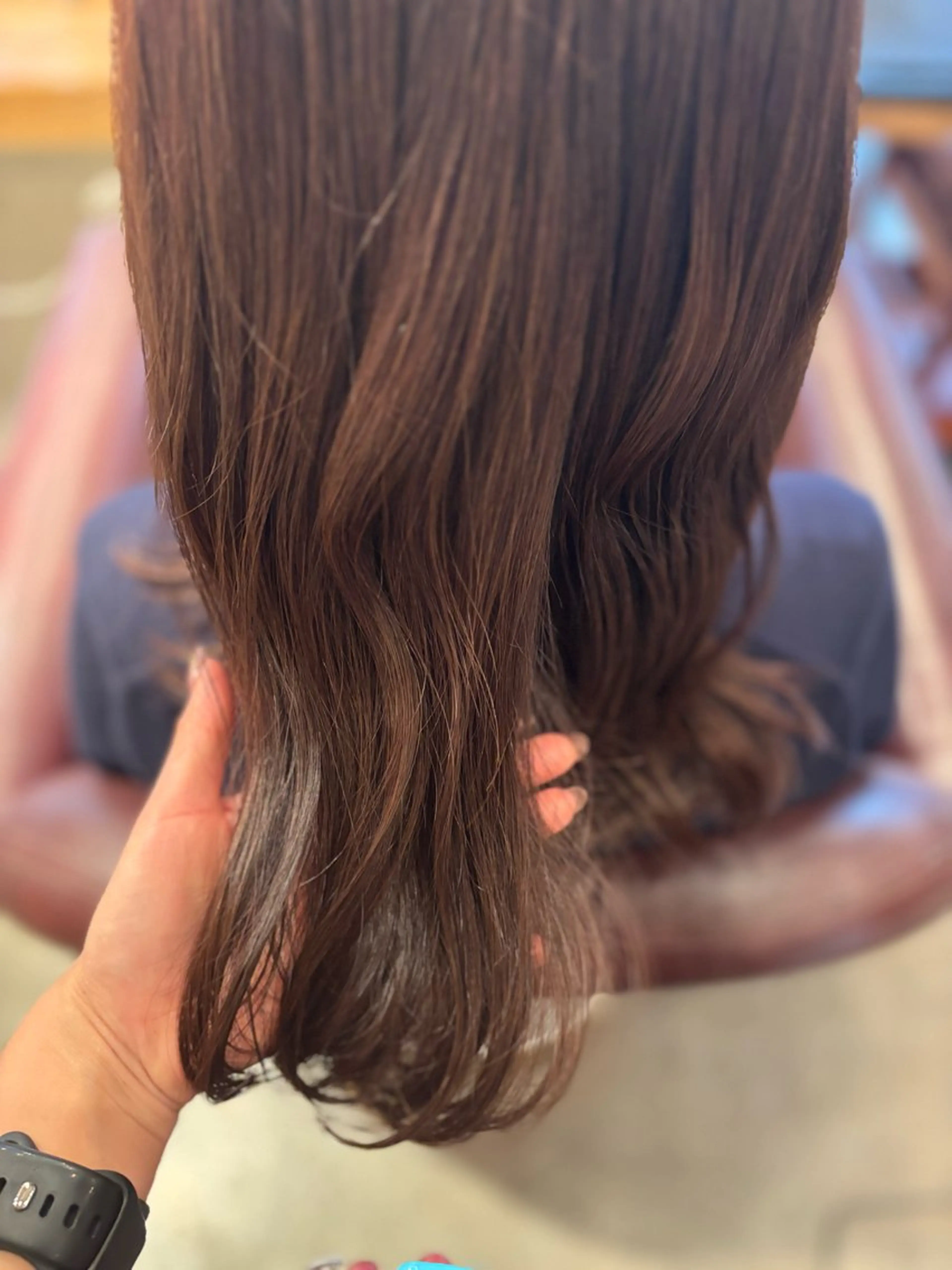 カラー 髪質改善カラー ブラウン🤎YUMEのヘアスタイル