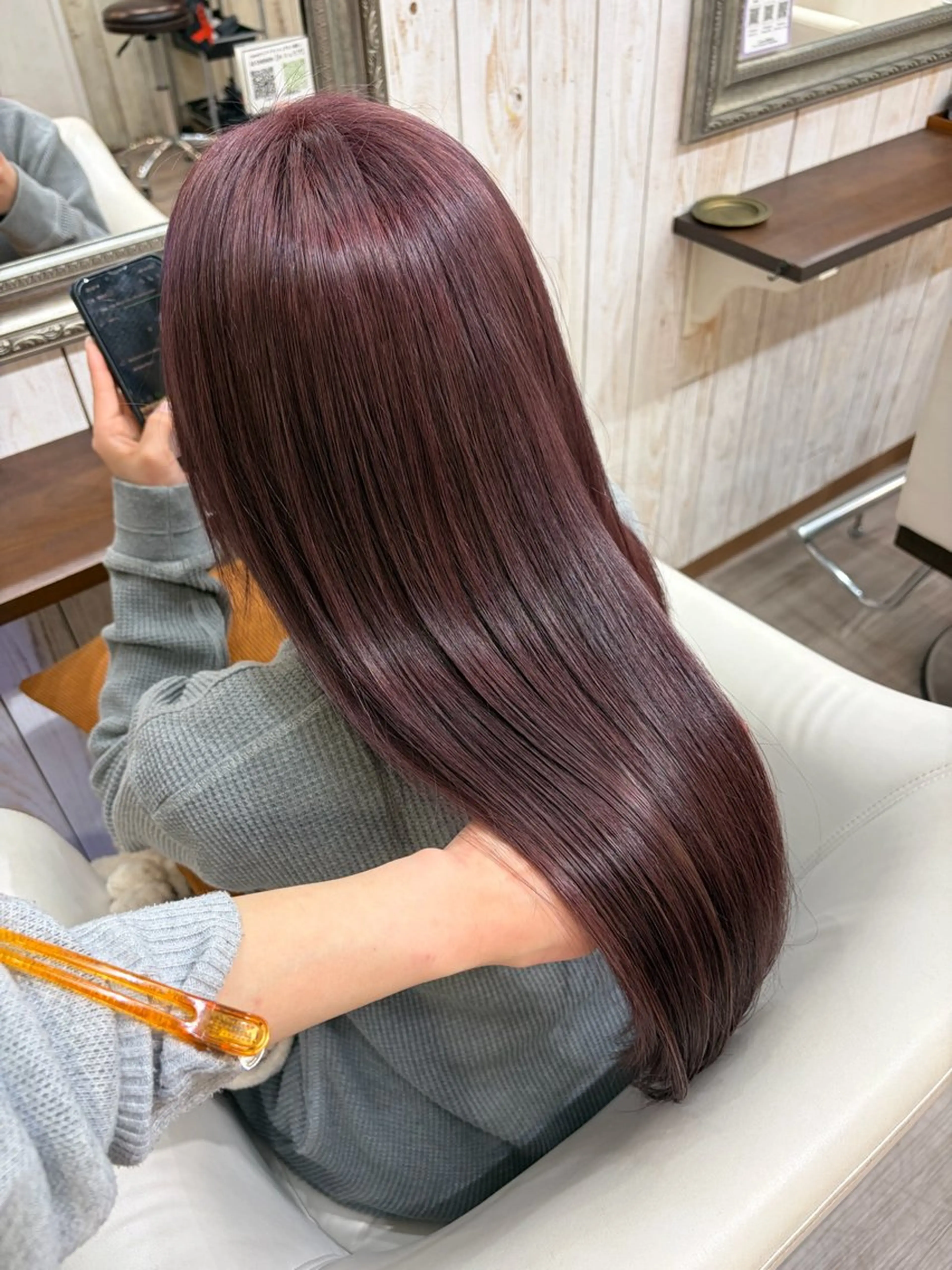 ロング カラー カット ヘアカラー トリートメント 🌼Sayori🌼 Atlantisのヘアスタイル