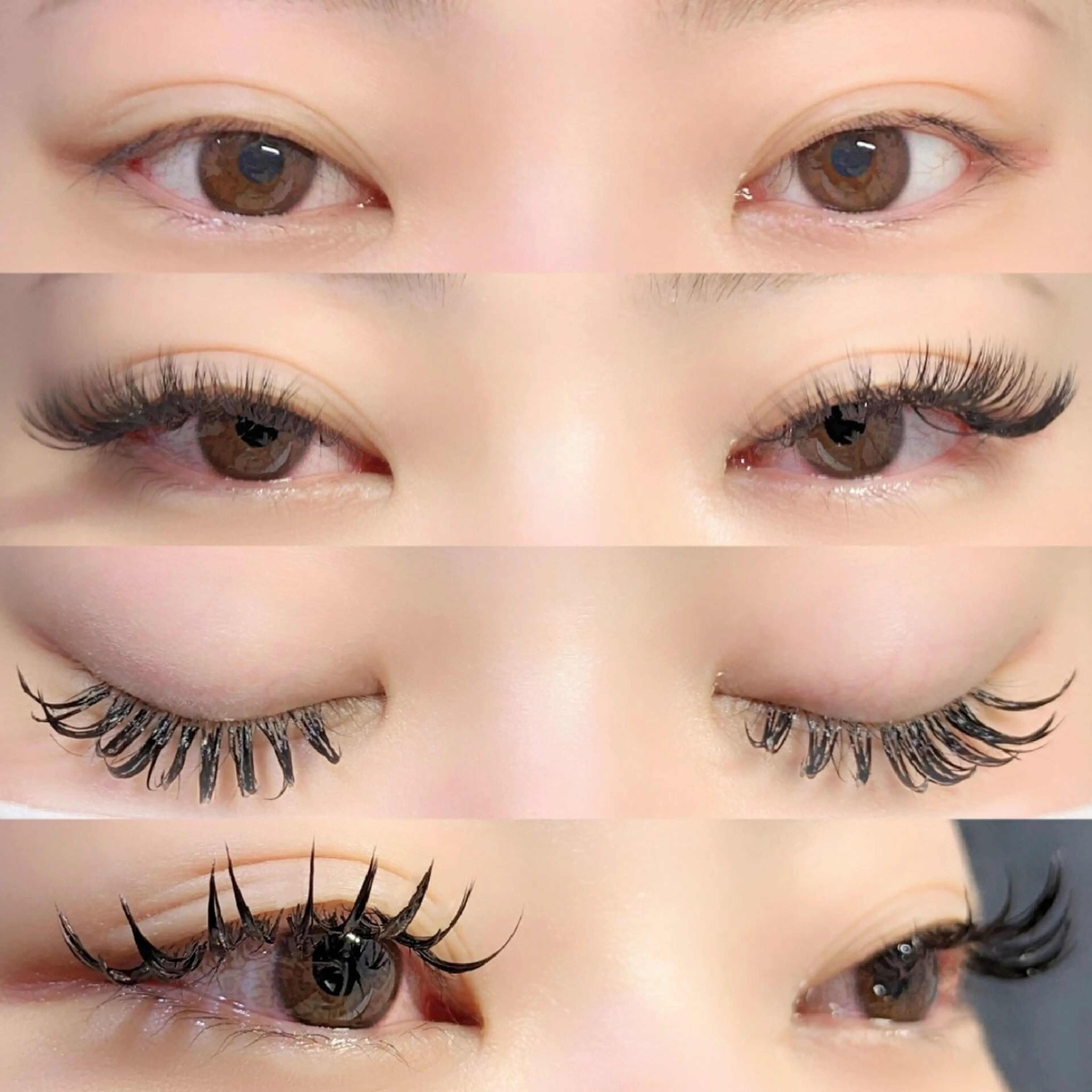 マツエク・マツパ ボリュームラッシュ マツエク linda ABEのマツエク・マツパデザイン