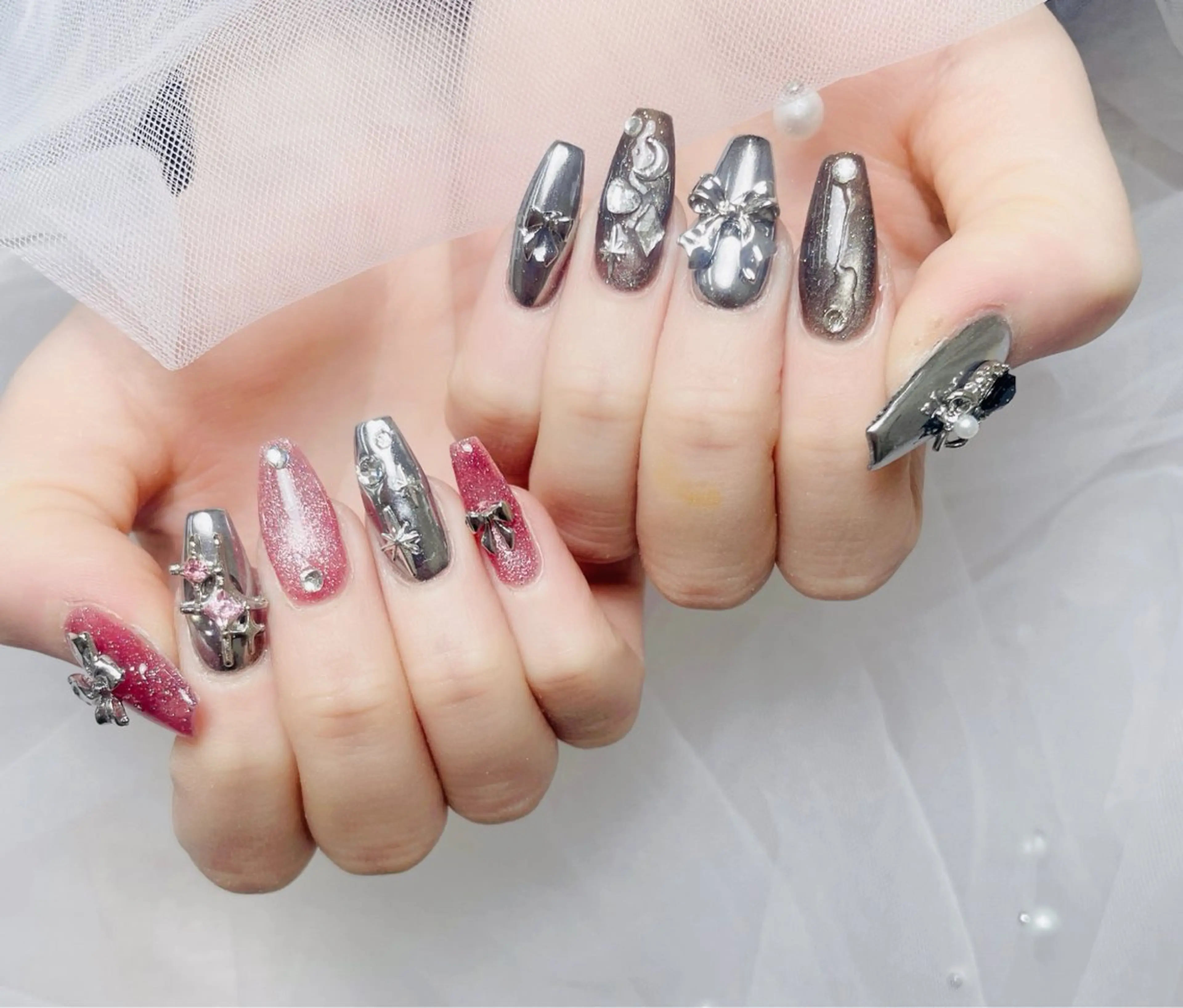 ネイル チョウ チョウのネイルデザイン