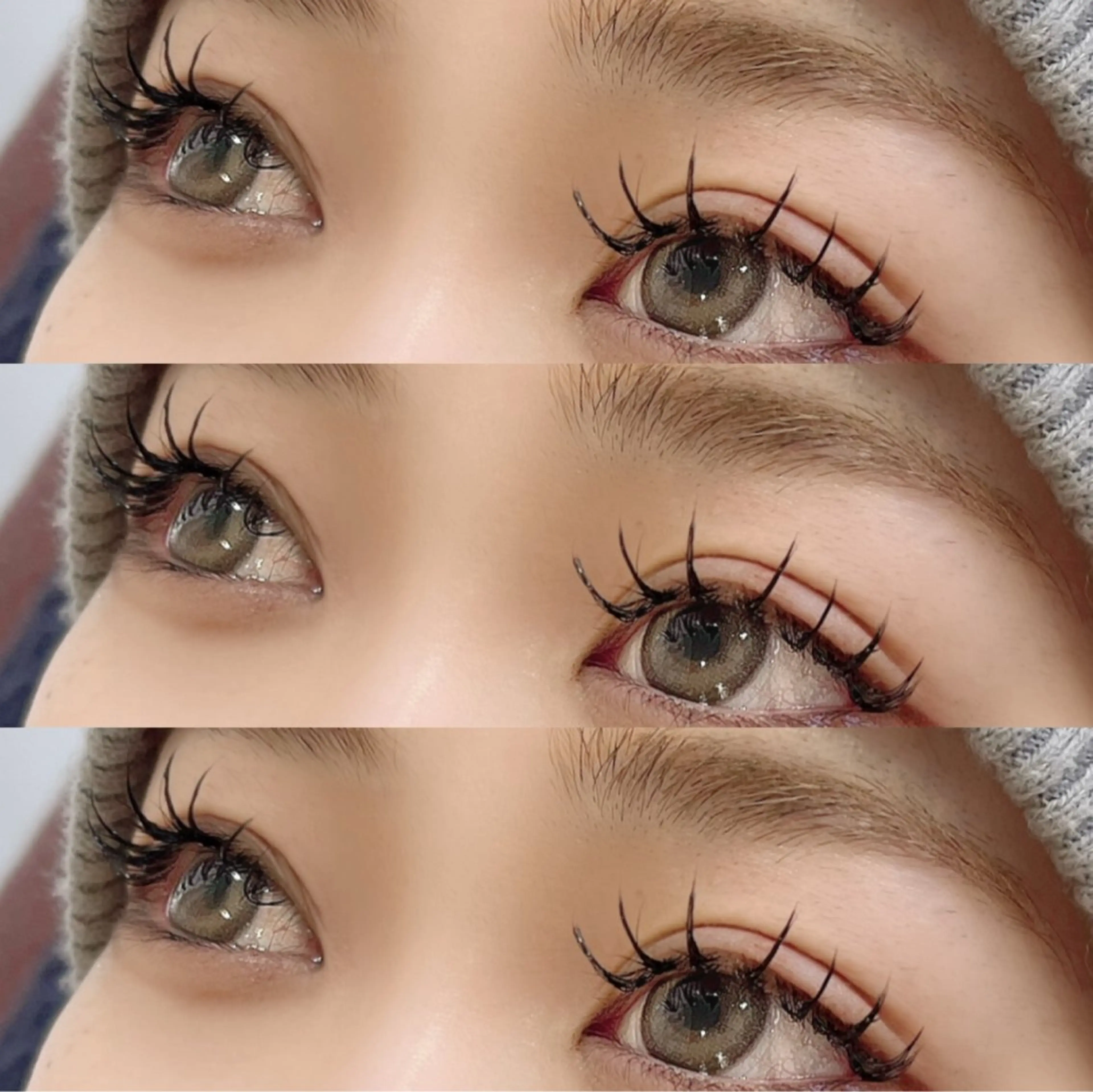 マツエク・マツパ フラットラッシュ m 👀のマツエク・マツパデザイン