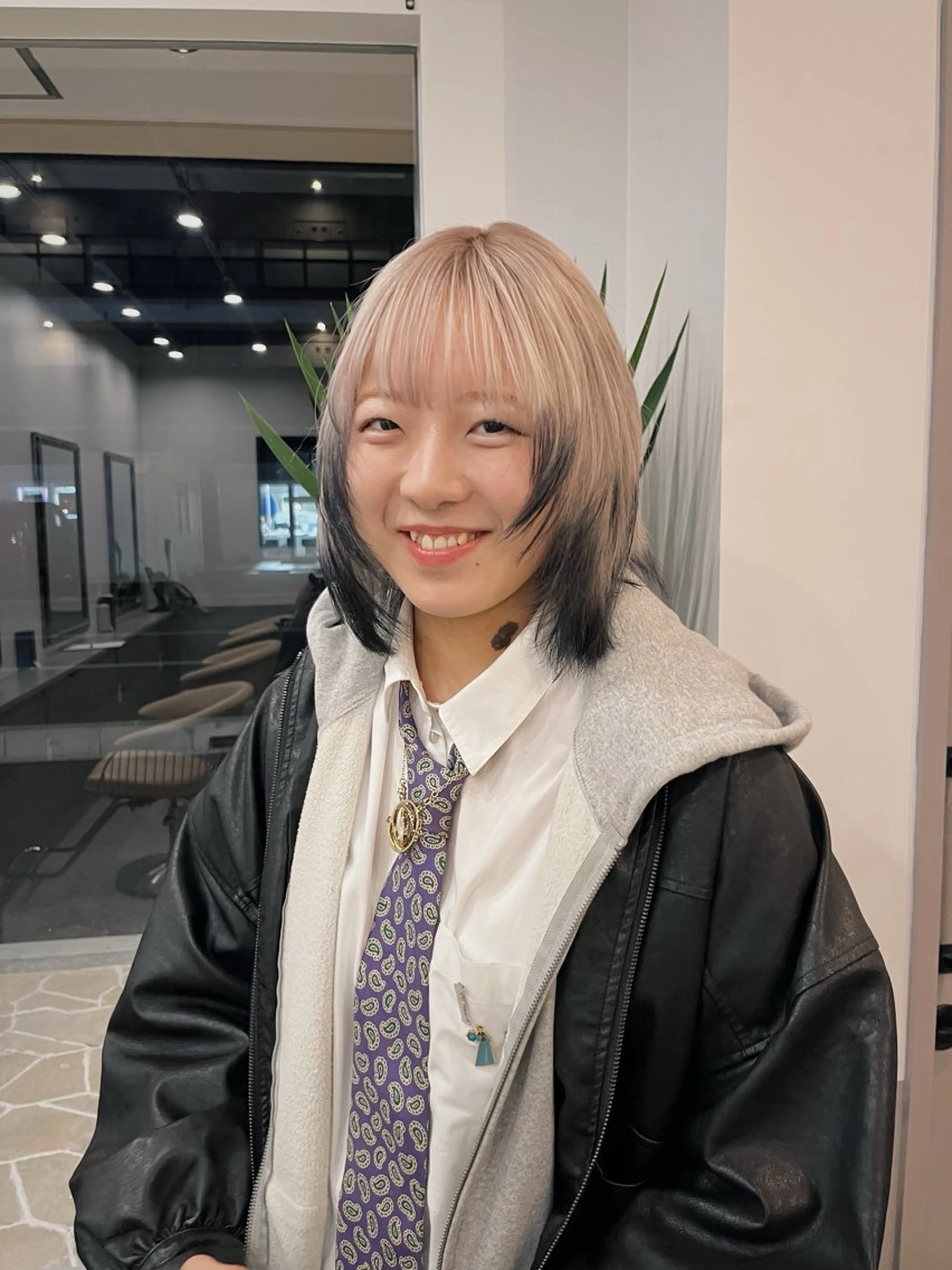 カット+ケアブリーチダブルカラー🍃¥22000の写真