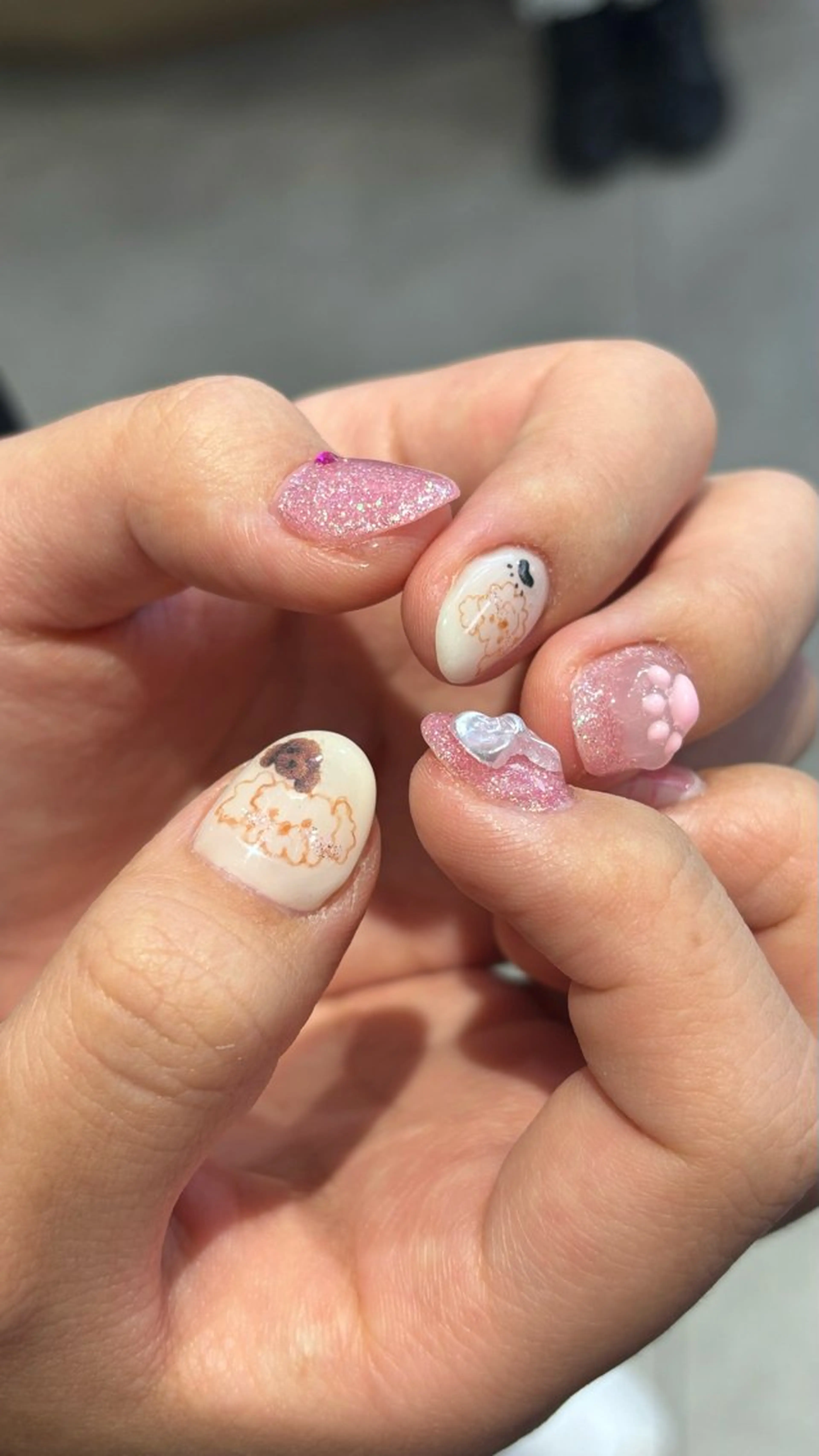 ネイル ハンドネイル ハイトーン/レイヤー nail 百咲💌のヘアスタイル