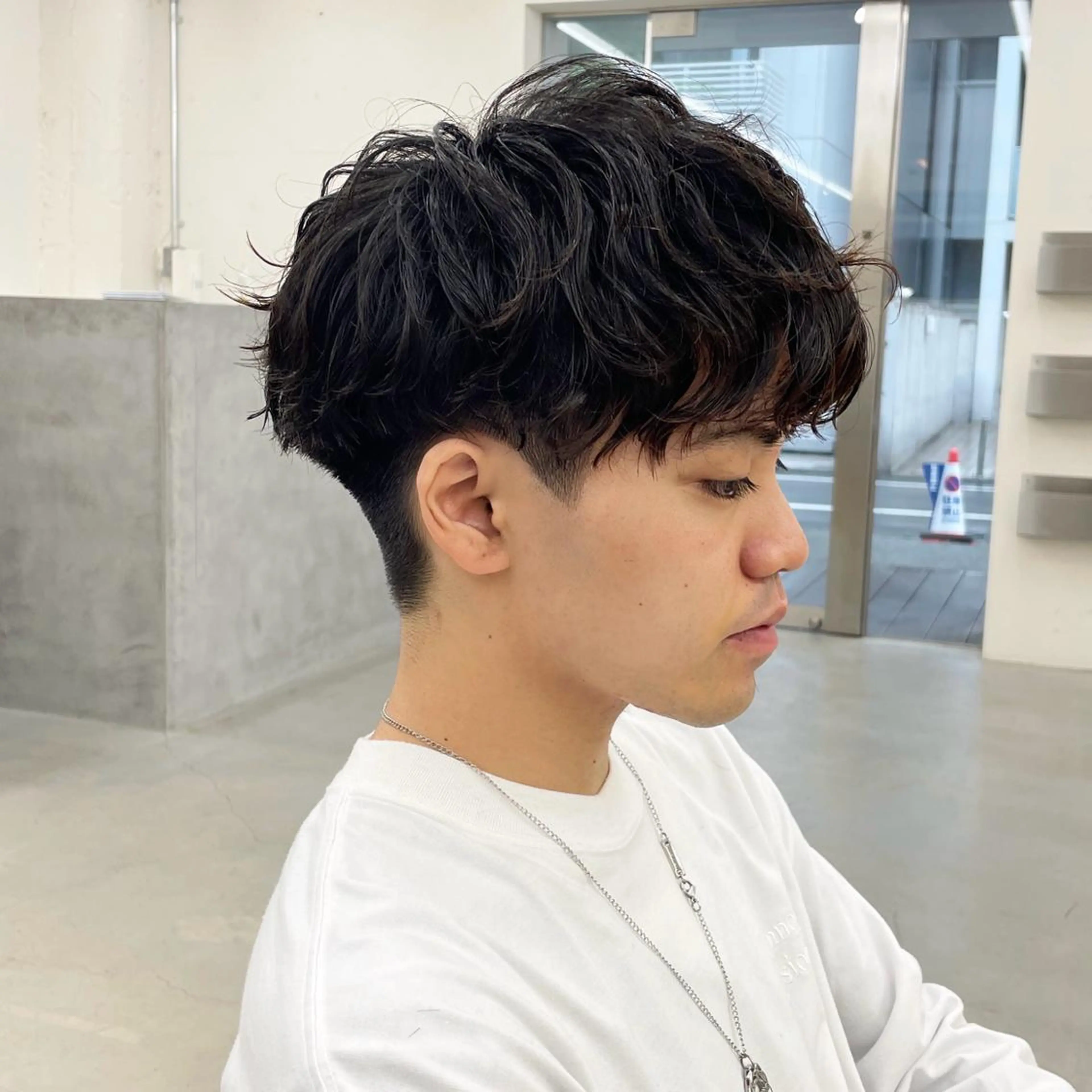 メンズ カット パーマ 🦋韓国系指名No1 店長/圓山 祐也🦋のヘアスタイル