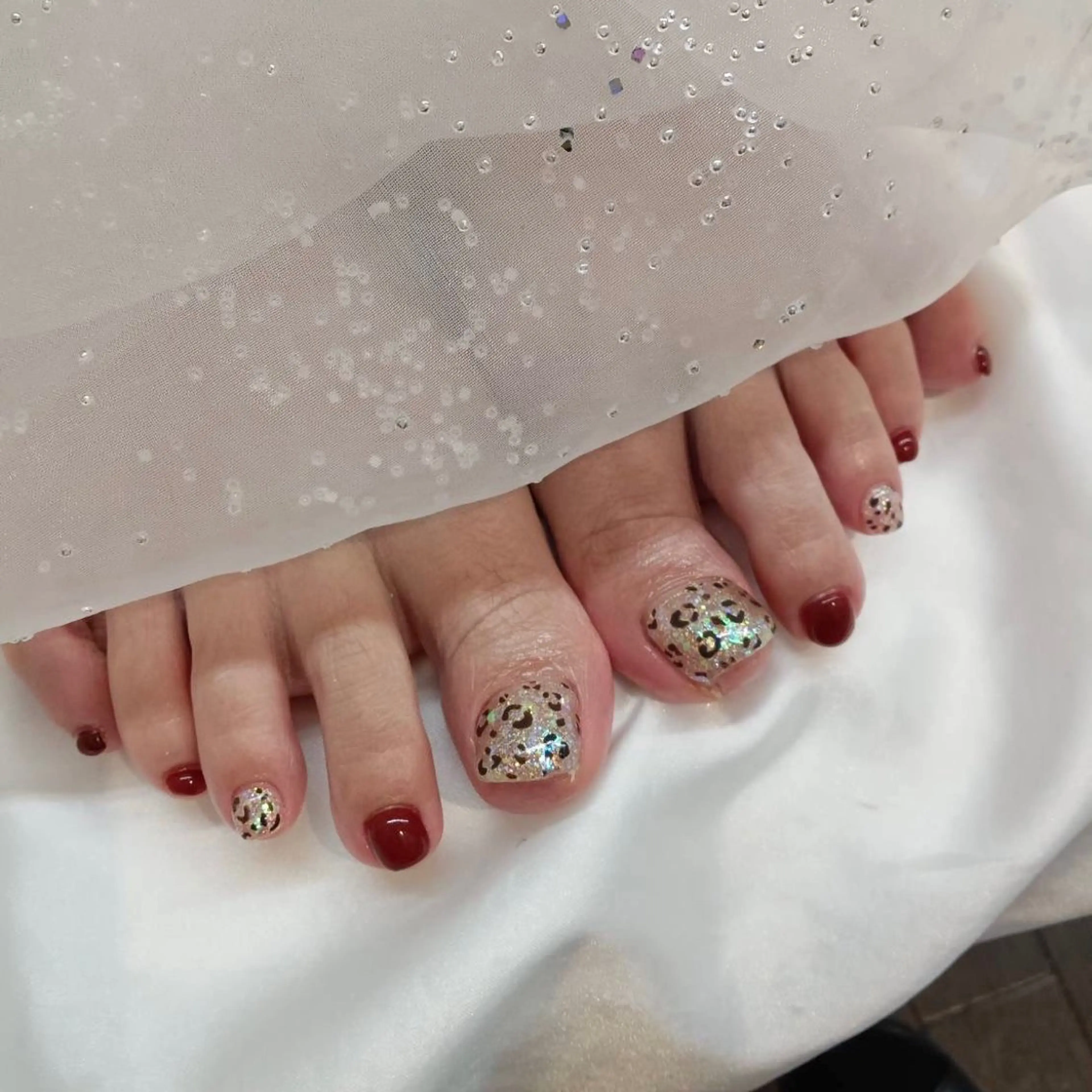 ネイル フットネイル 金井 奈々のネイルデザイン