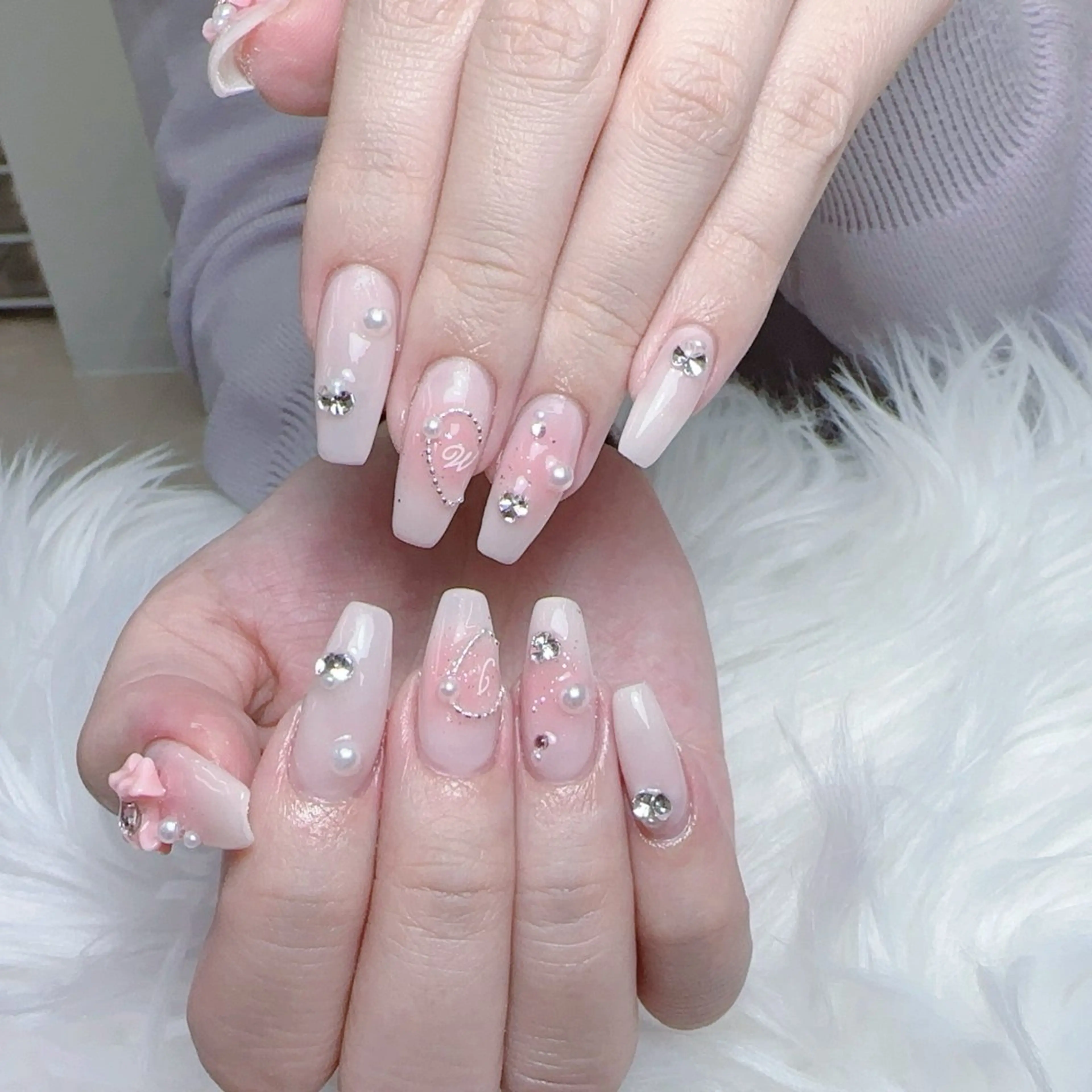 【超人気NO.2】チップ長さだし🌸120分 💅🏻8本やり放題(時間内デザインOK)🌸の写真