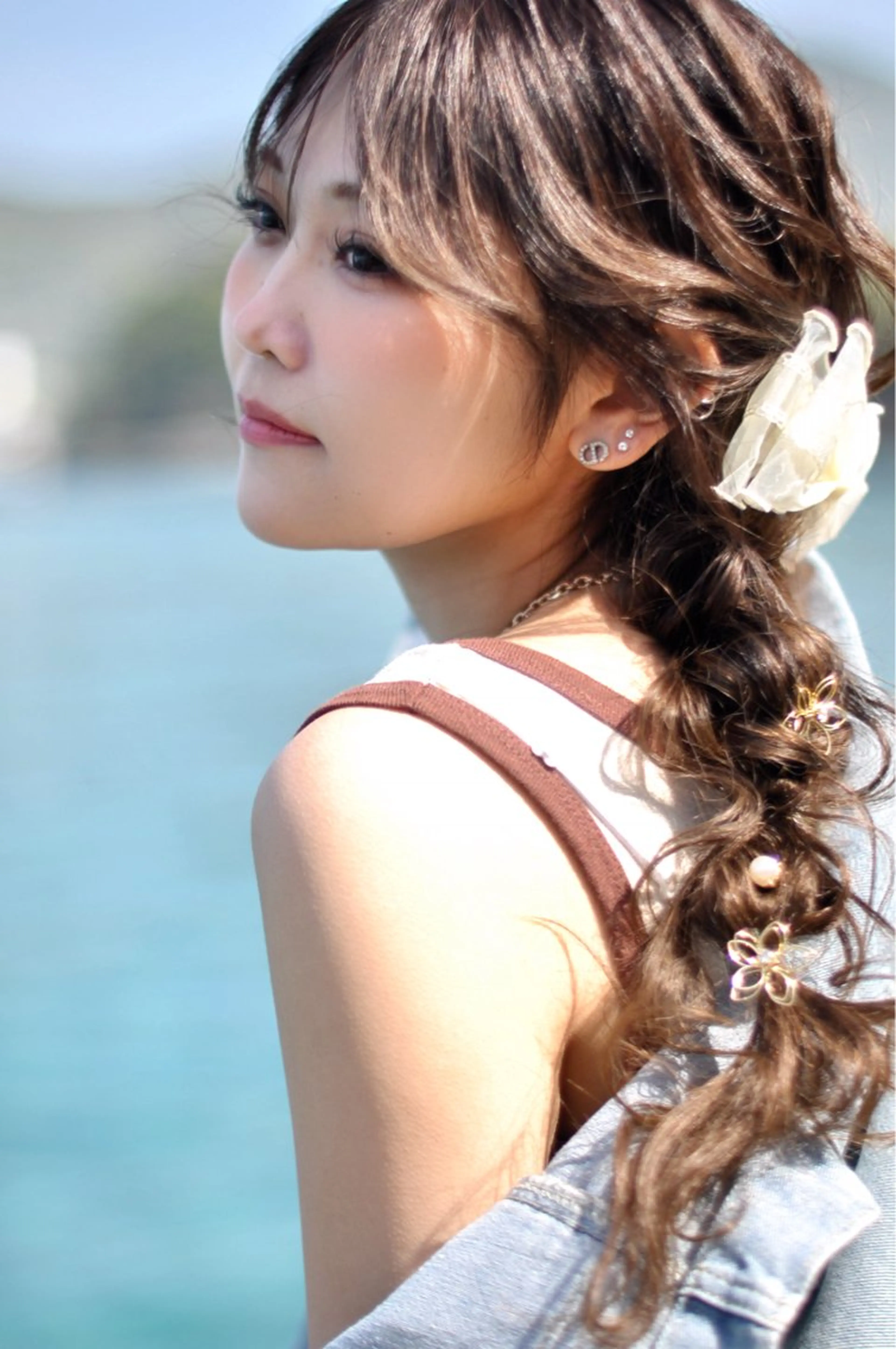 セミロング ハイトーン特化⭐️ 飯田大樹のヘアスタイル