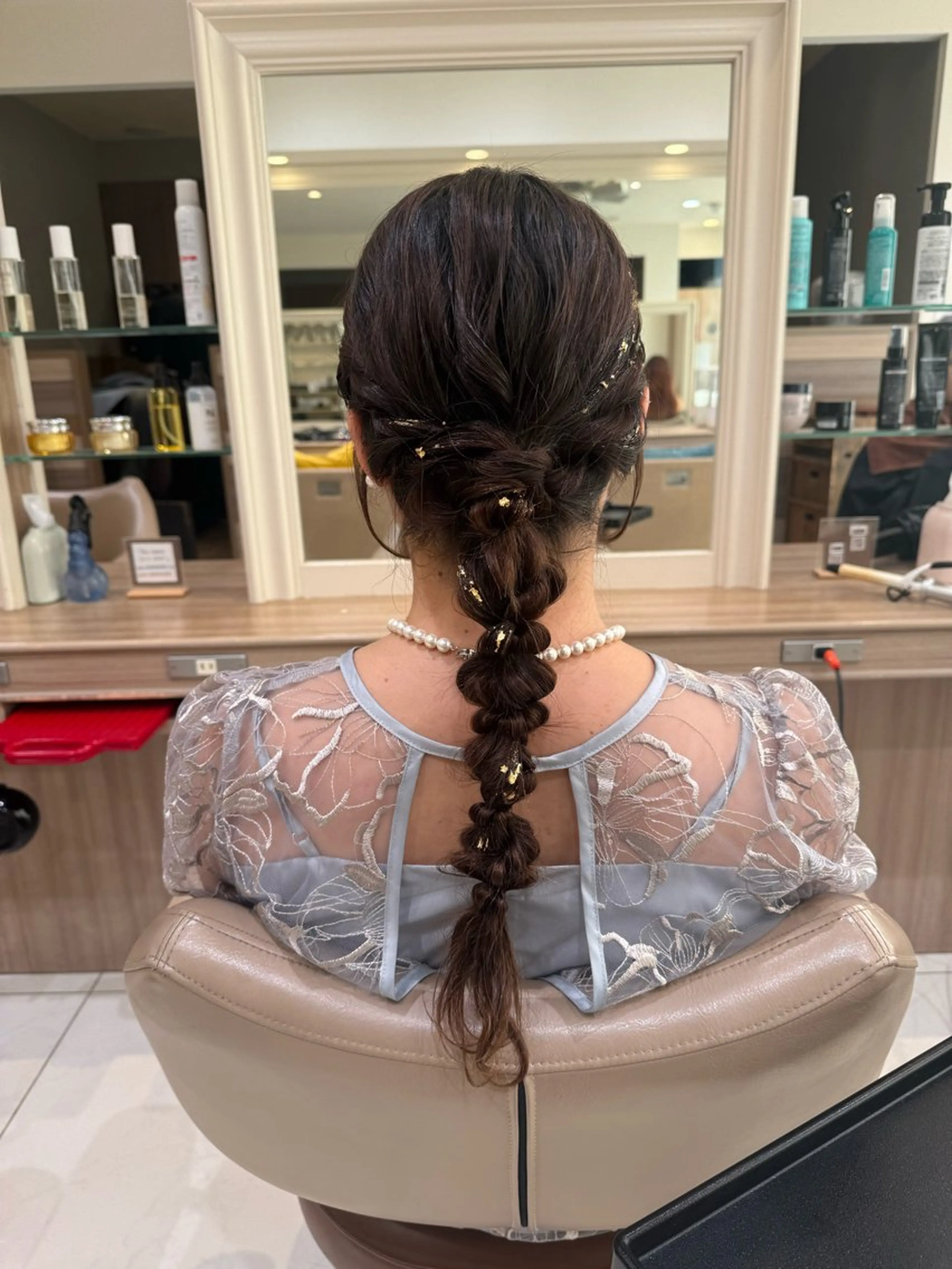 ロング ヘアアレンジ ヘアセット 韓国ヘアメイク🎀/ 縮毛矯正✨山本媛香のヘアスタイル