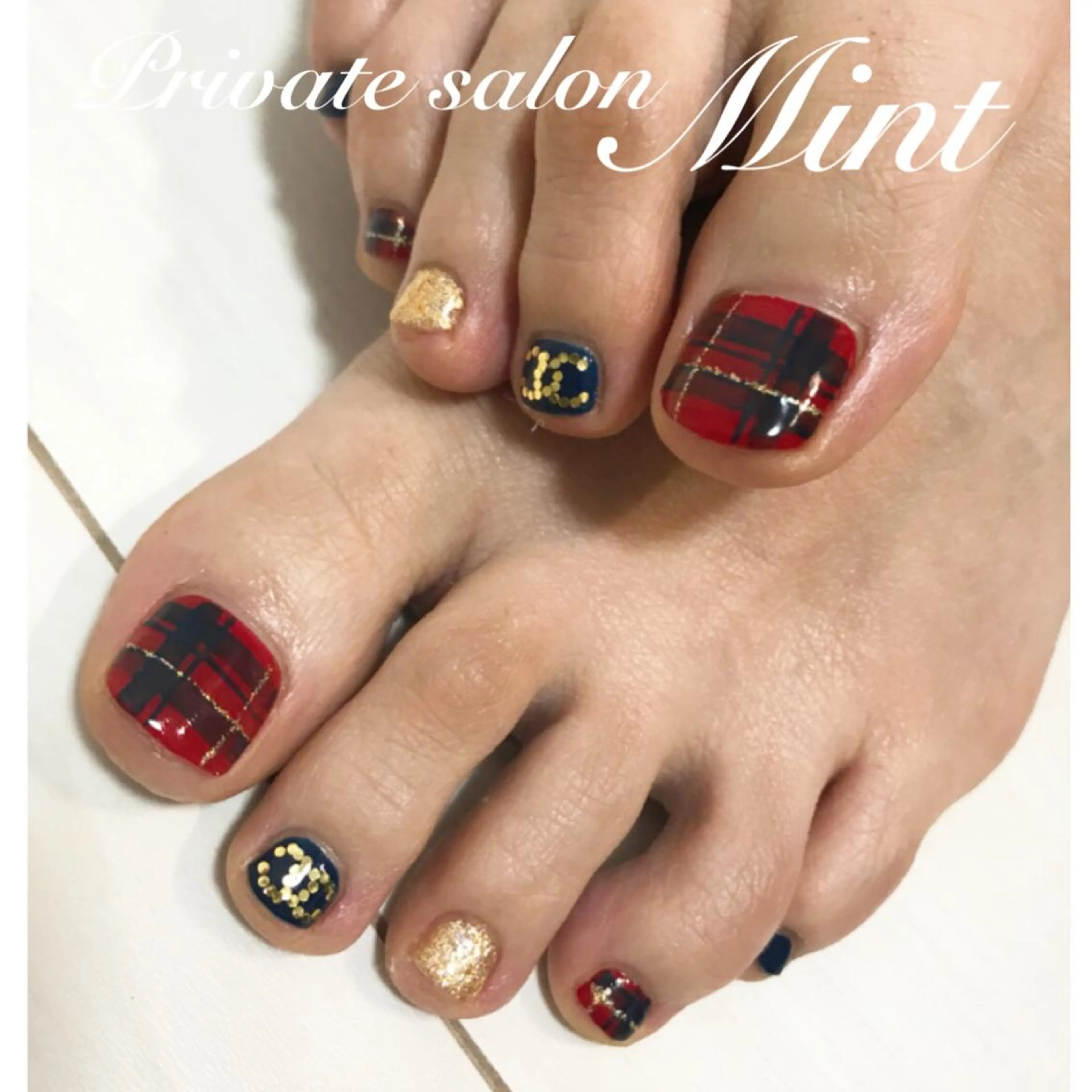 ネイル フットネイル Mint. nailのネイルデザイン