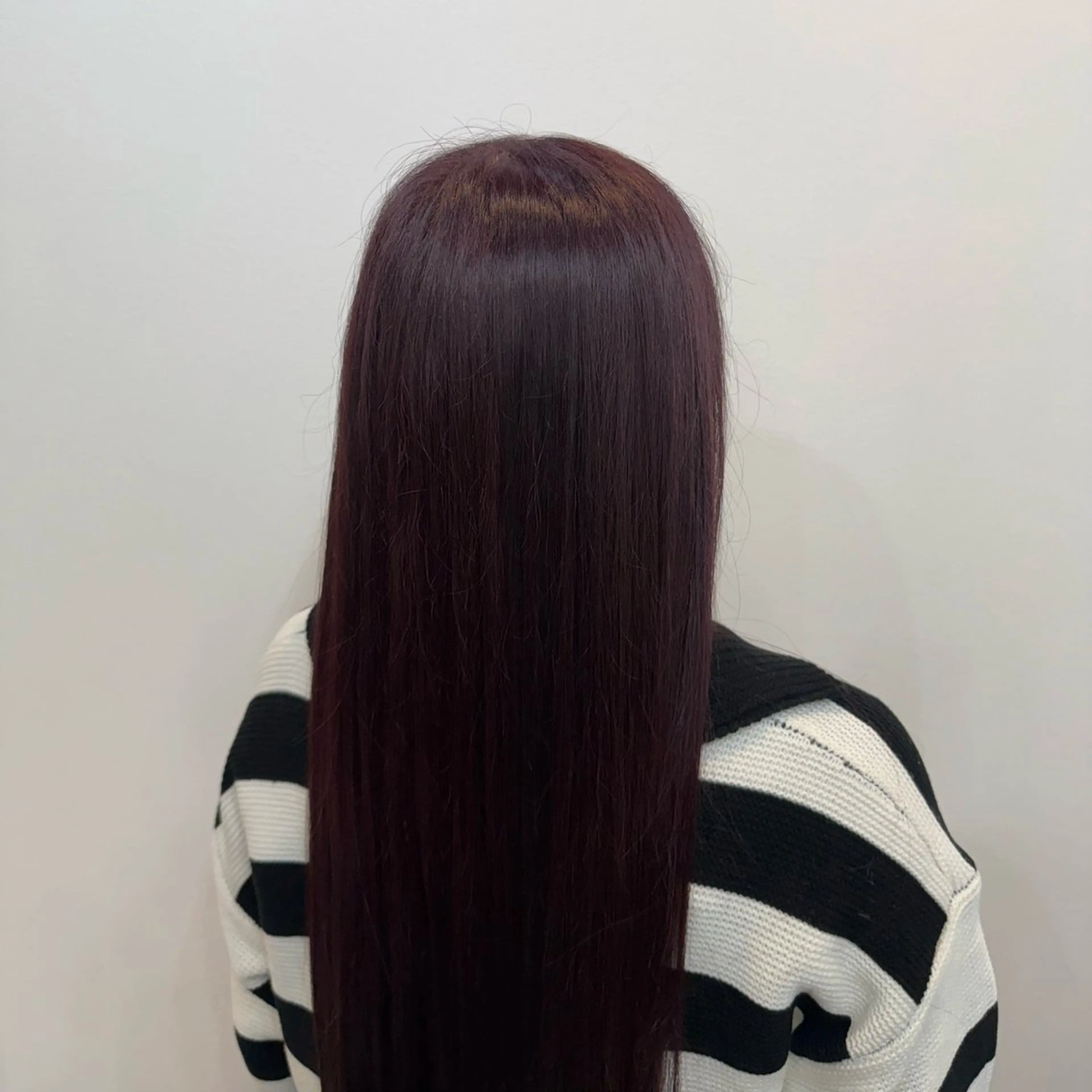 ロング カラー 中島 亜珠のヘアスタイル