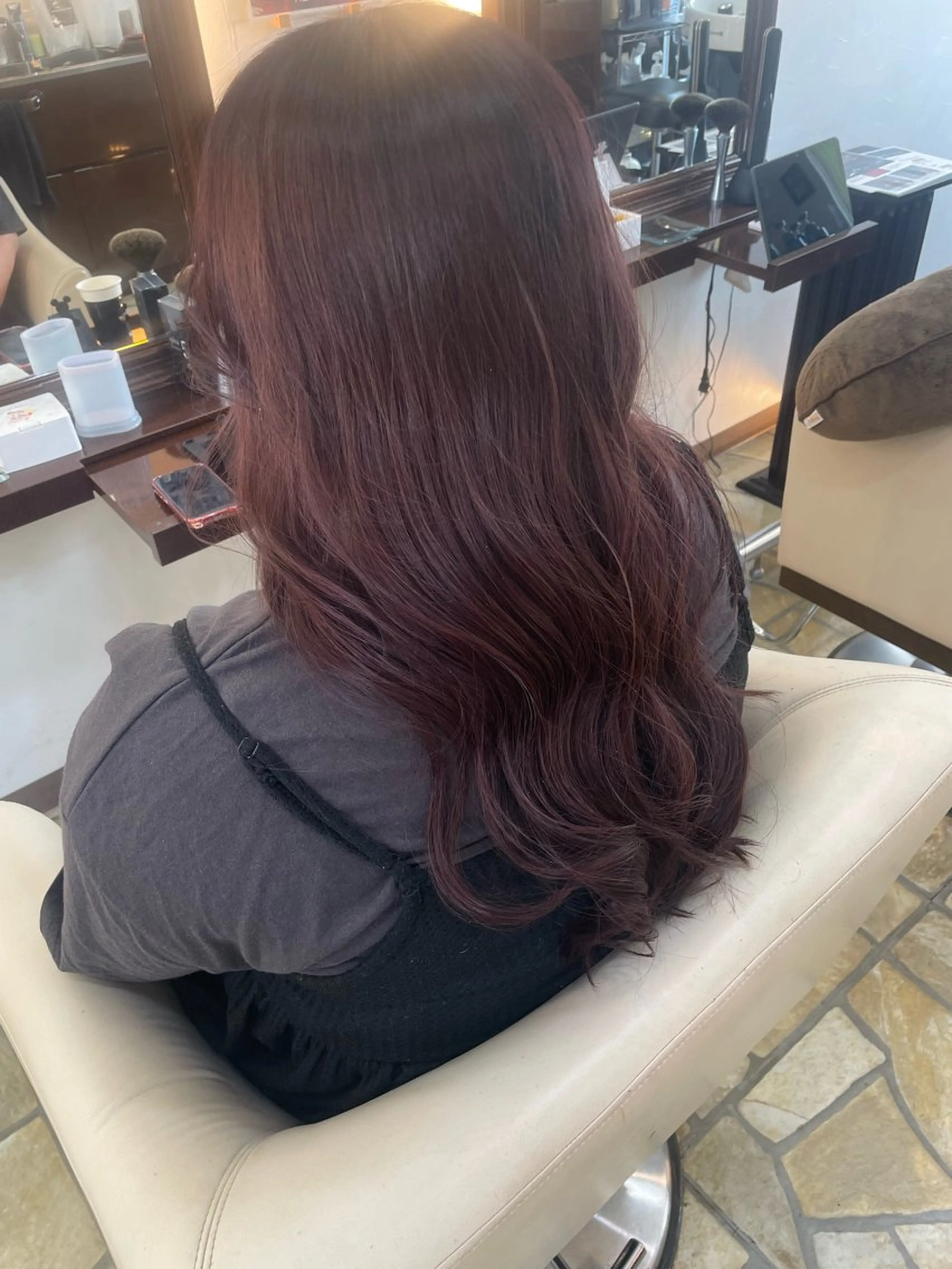 カット＋ダブルケアカラー＋トリートメント！メンズもレディースも🙆‍♀️の写真