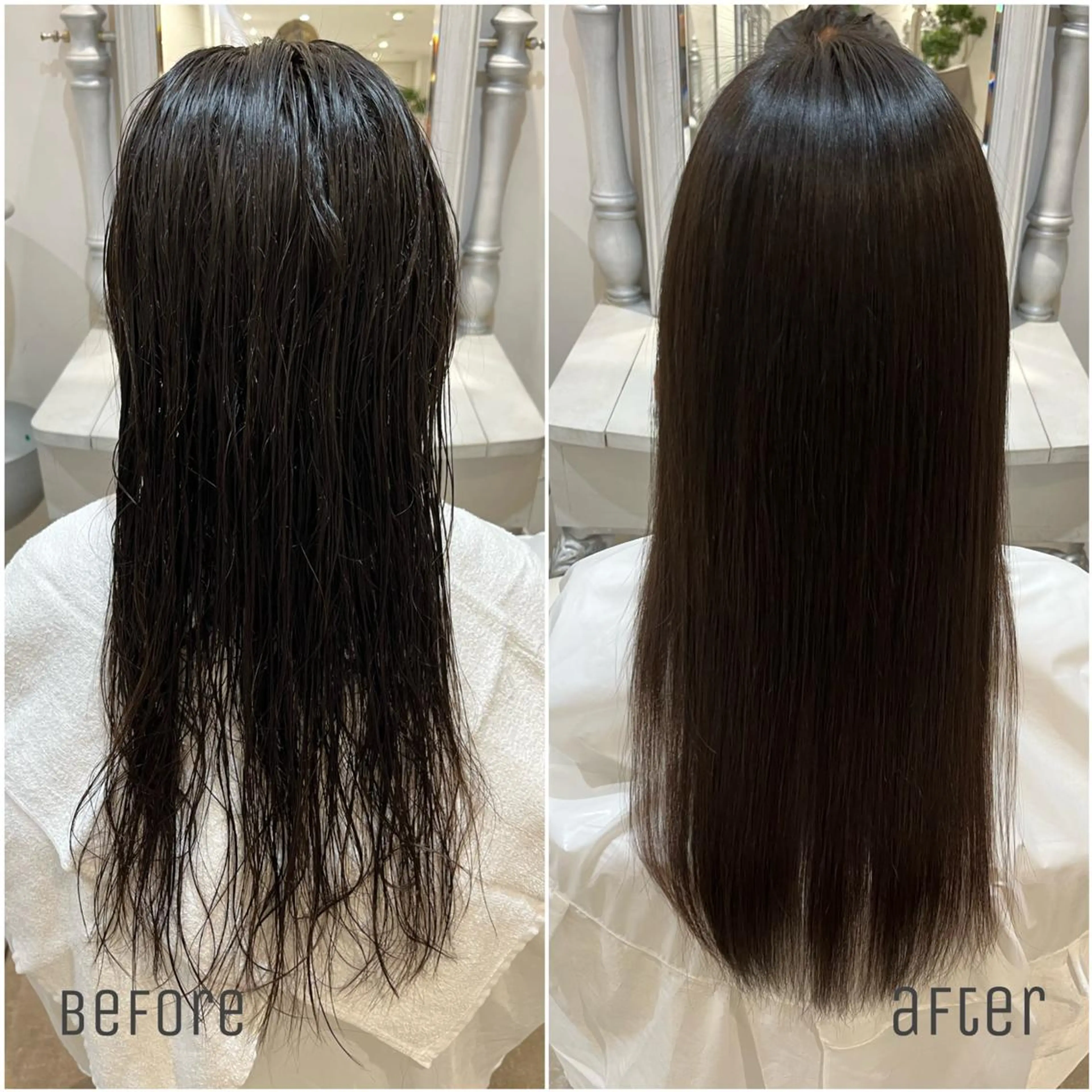 ロング レイヤーカット/ 透明感カラー/カナのヘアスタイル