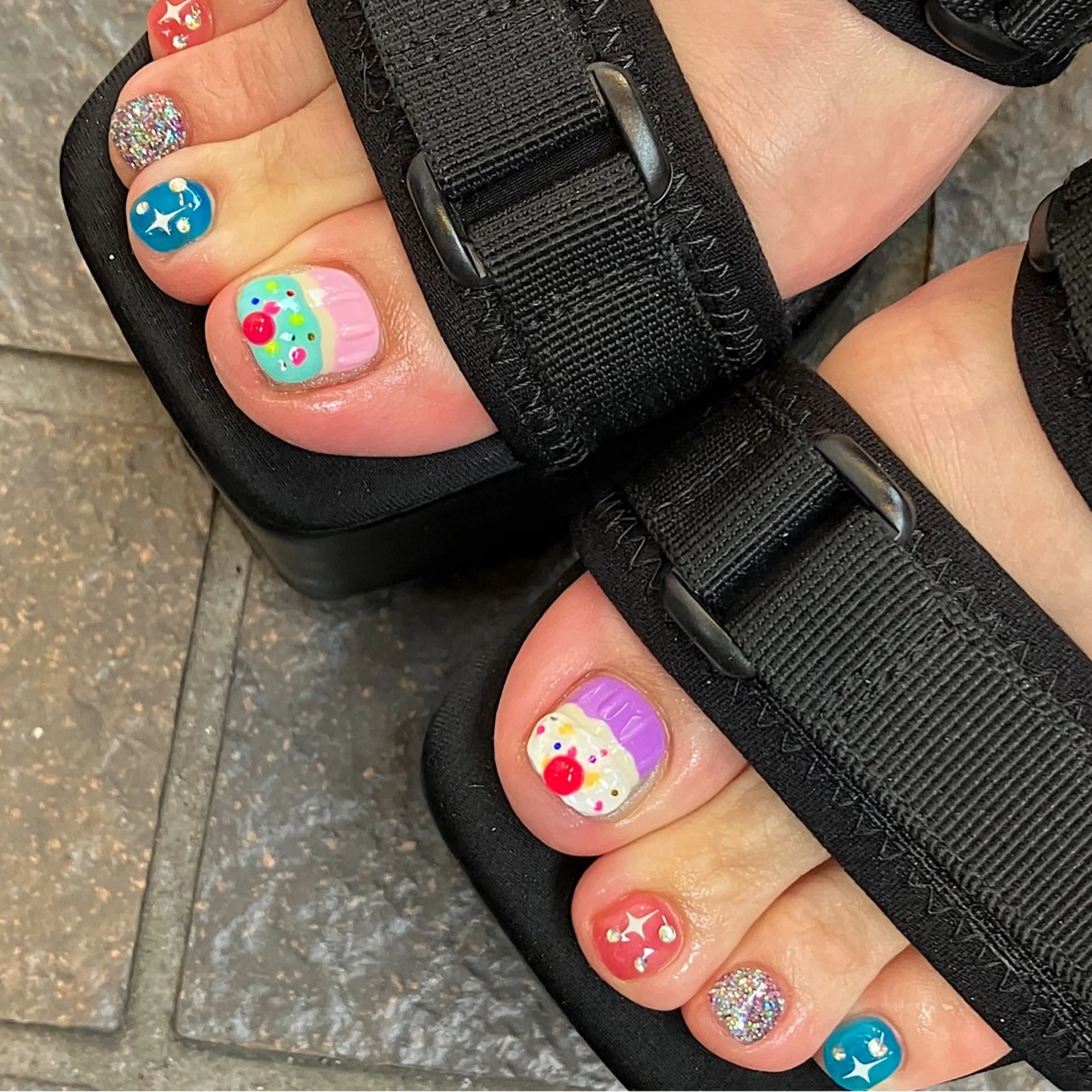 👣フット👣やり放題デザイン✨の写真