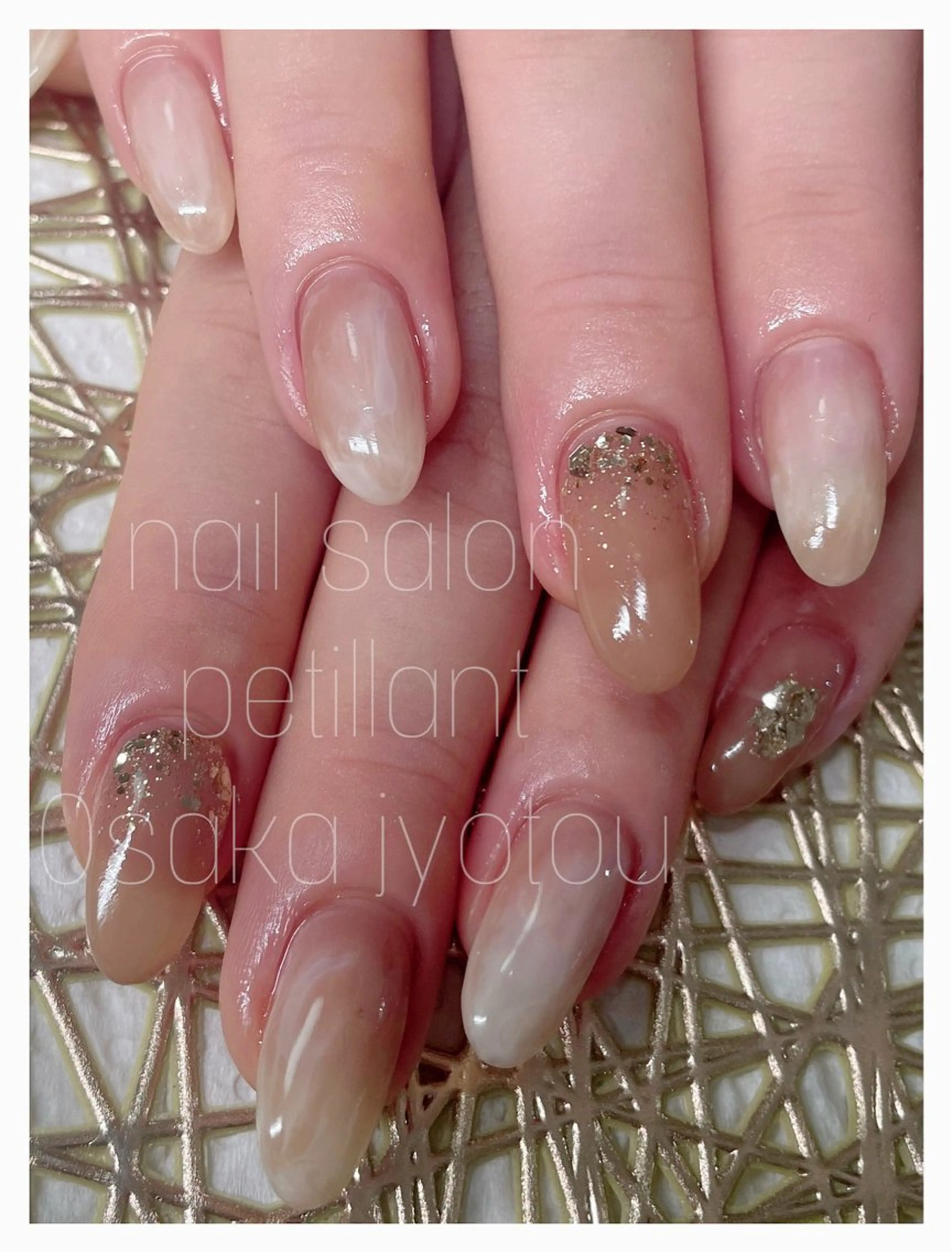 ネイル 桜ネイル 春ネイル nail salon petillantのネイルデザイン