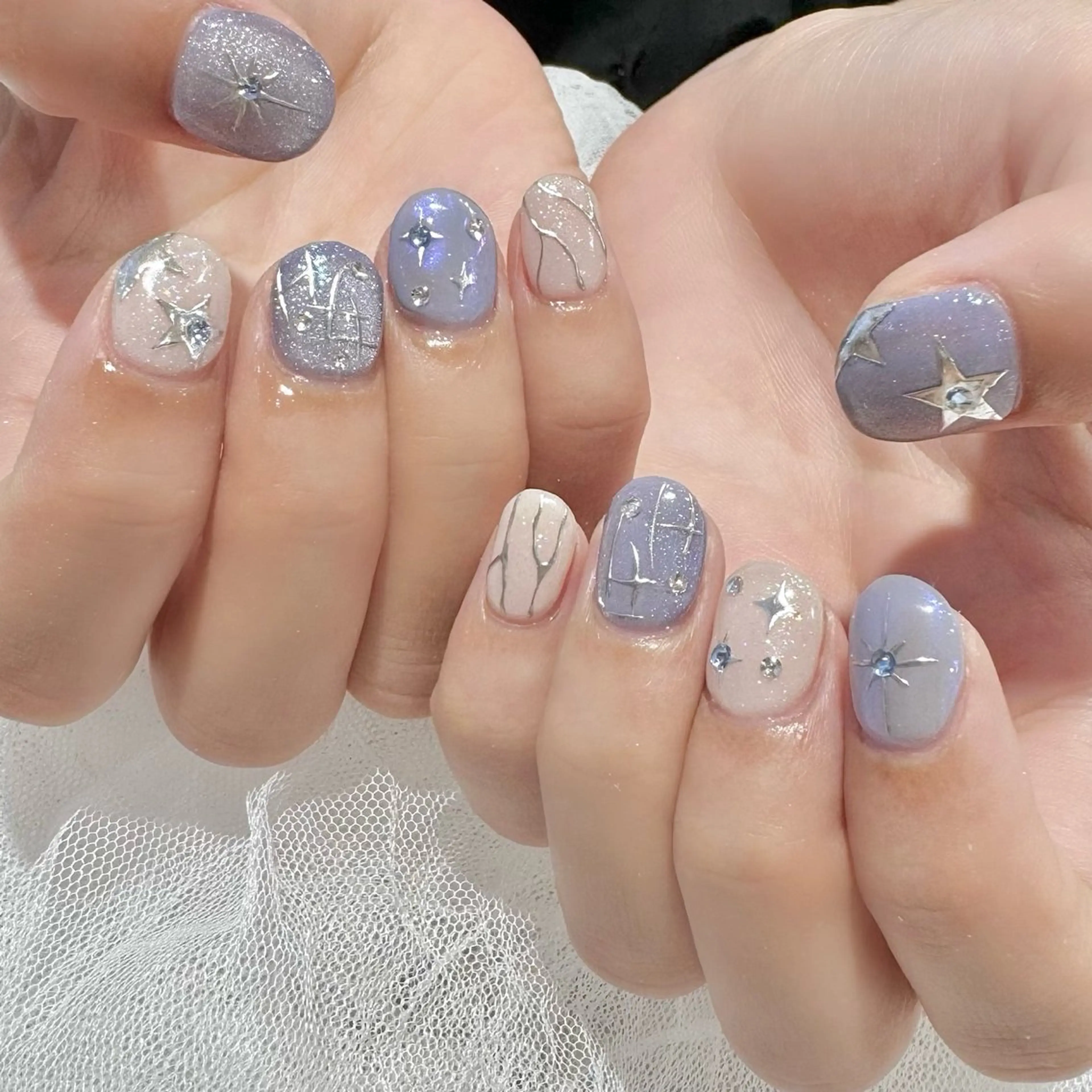 ネイル ハンドネイル 新井 ひなののネイルデザイン