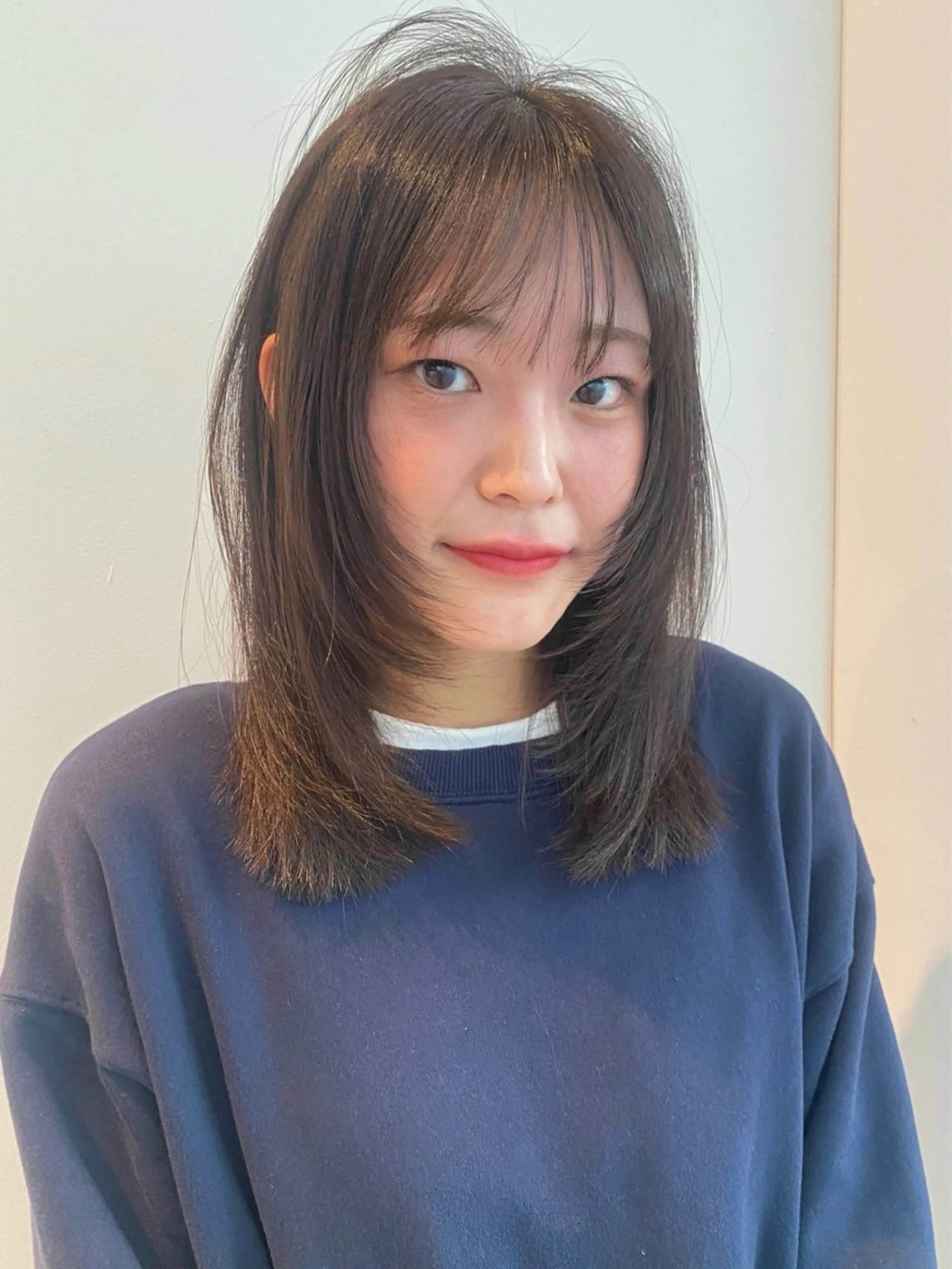 ミディアム カラー カット ヘアカラー トリートメント mai / linoah˚✧のヘアスタイル