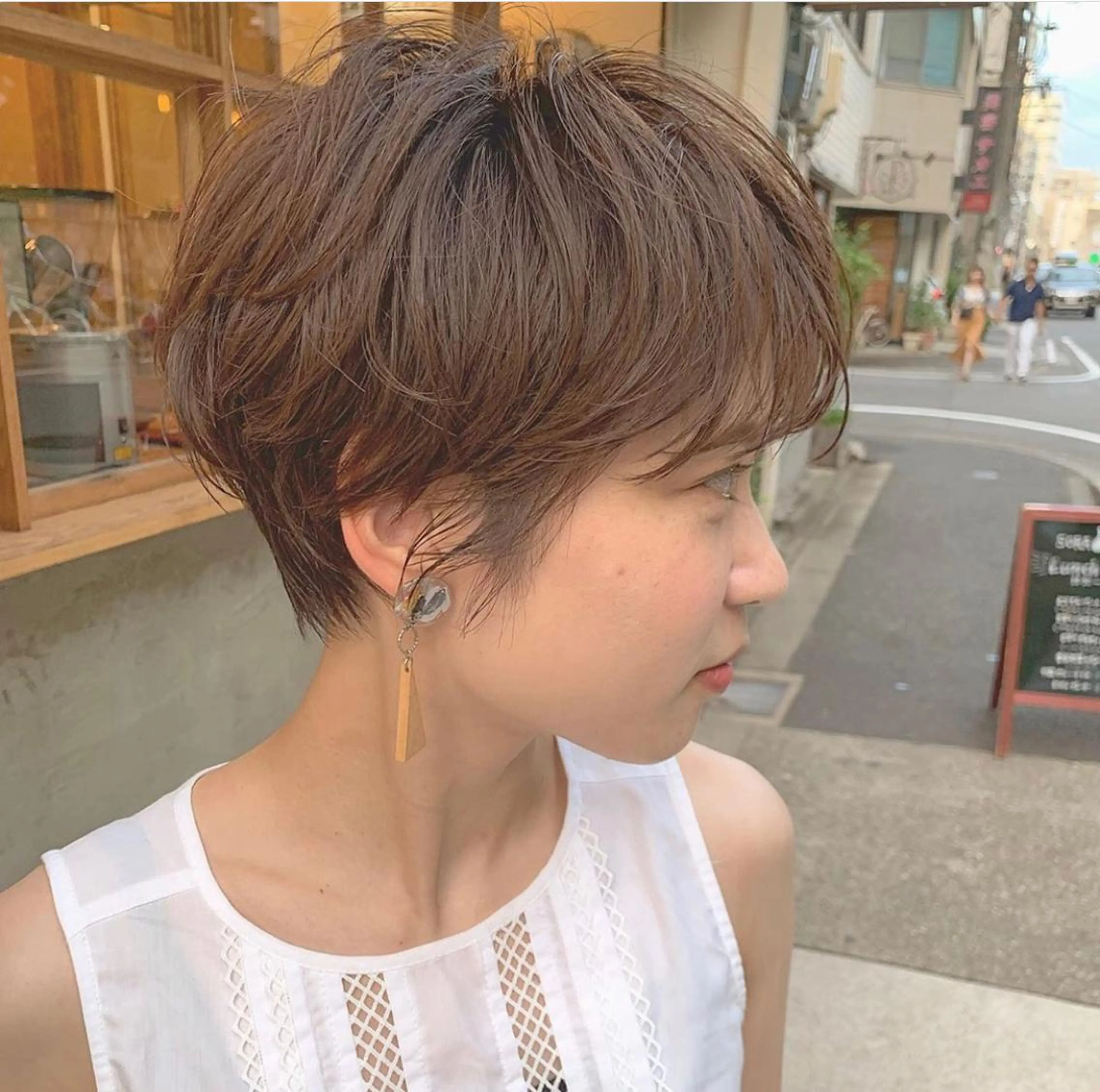 ショート 堀井 菜月のヘアスタイル