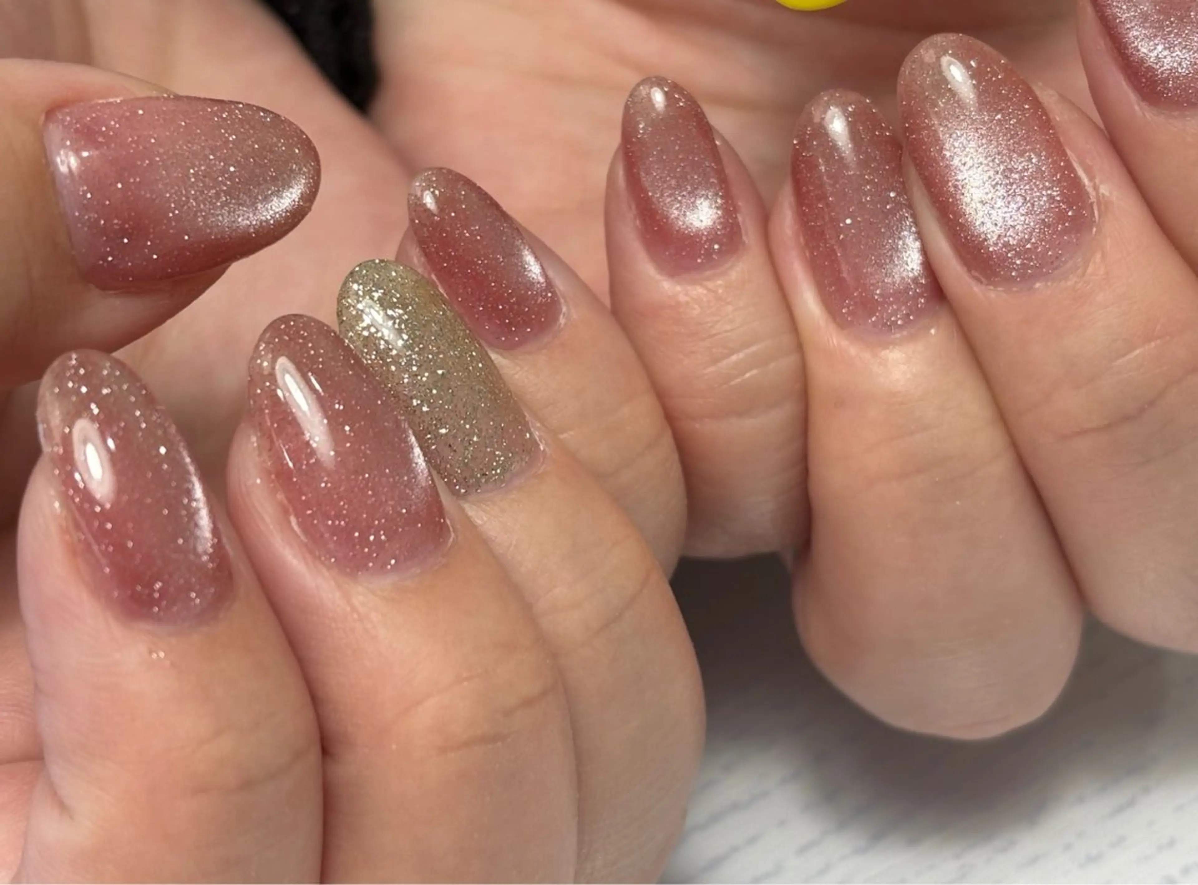 人気のキラキラマグネット！／オフなし／ベースはパラジェル使用の写真