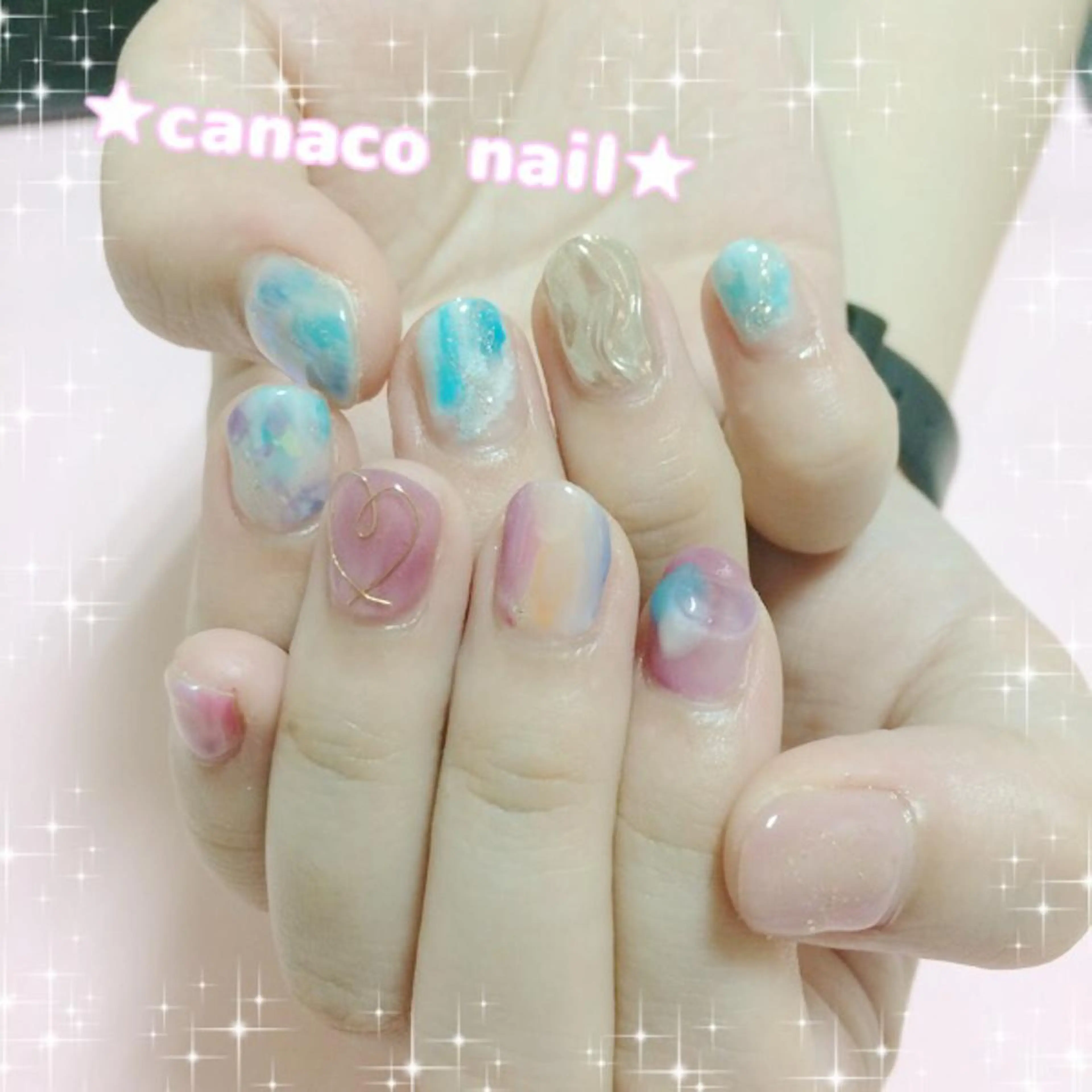 ネイル ハンドネイル ハンドケア ベテランネイル cnc  nailのネイルデザイン