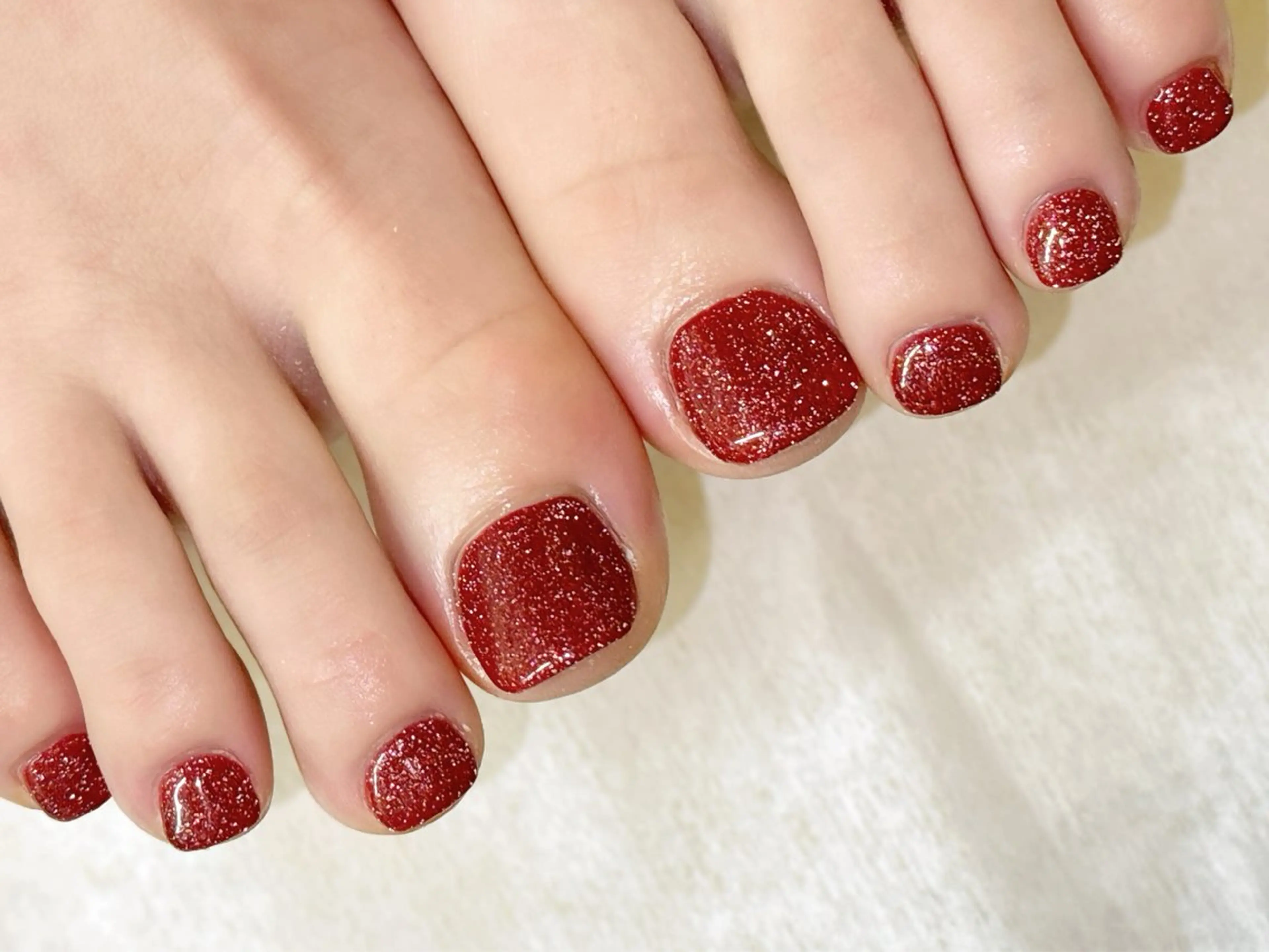 ネイル フットネイル グロー ネイルのネイルデザイン