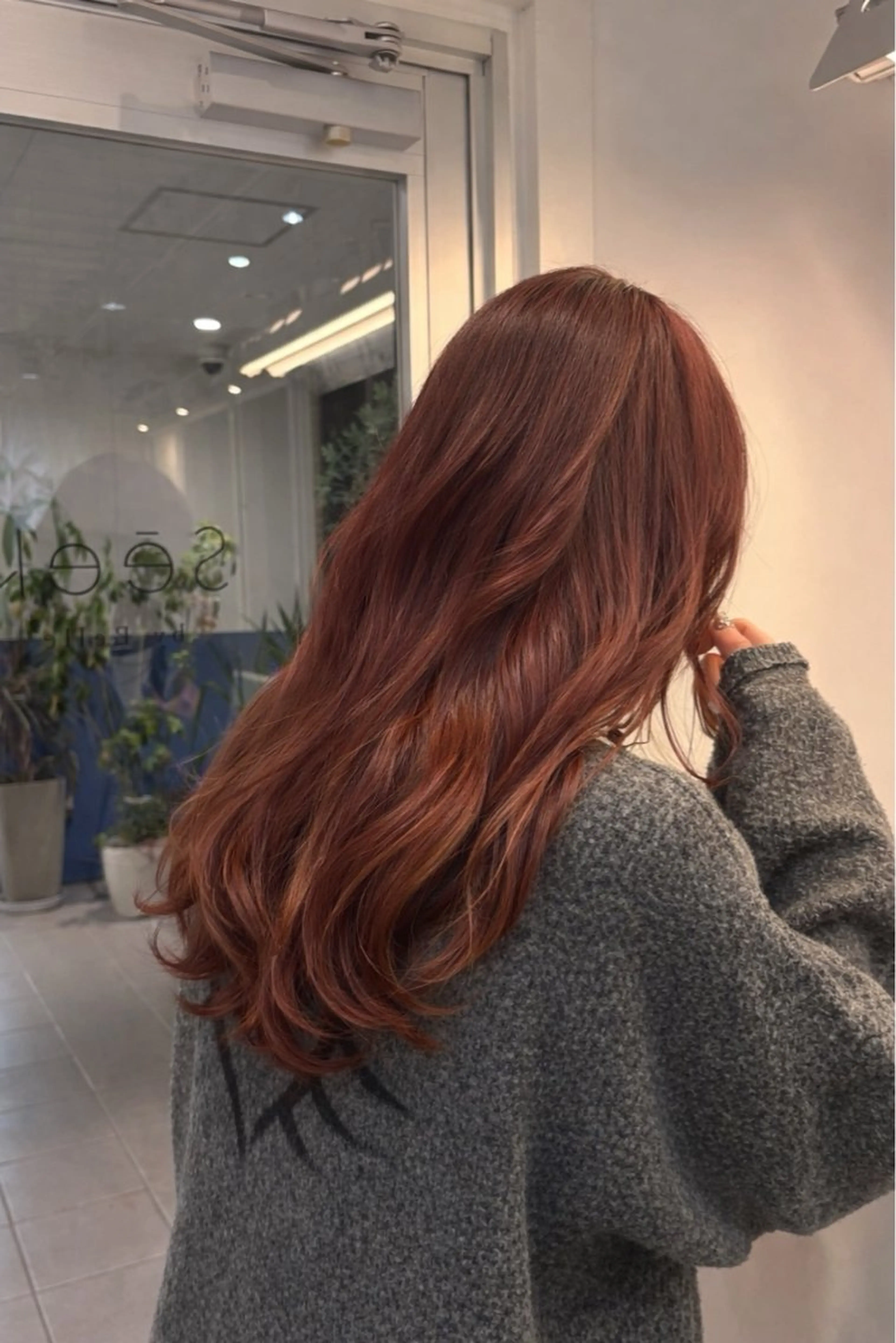 ロング ヘアカラー Sēek by Belle所属・縮毛矯正/千葉 /姫花🫧🐇のヘアスタイル