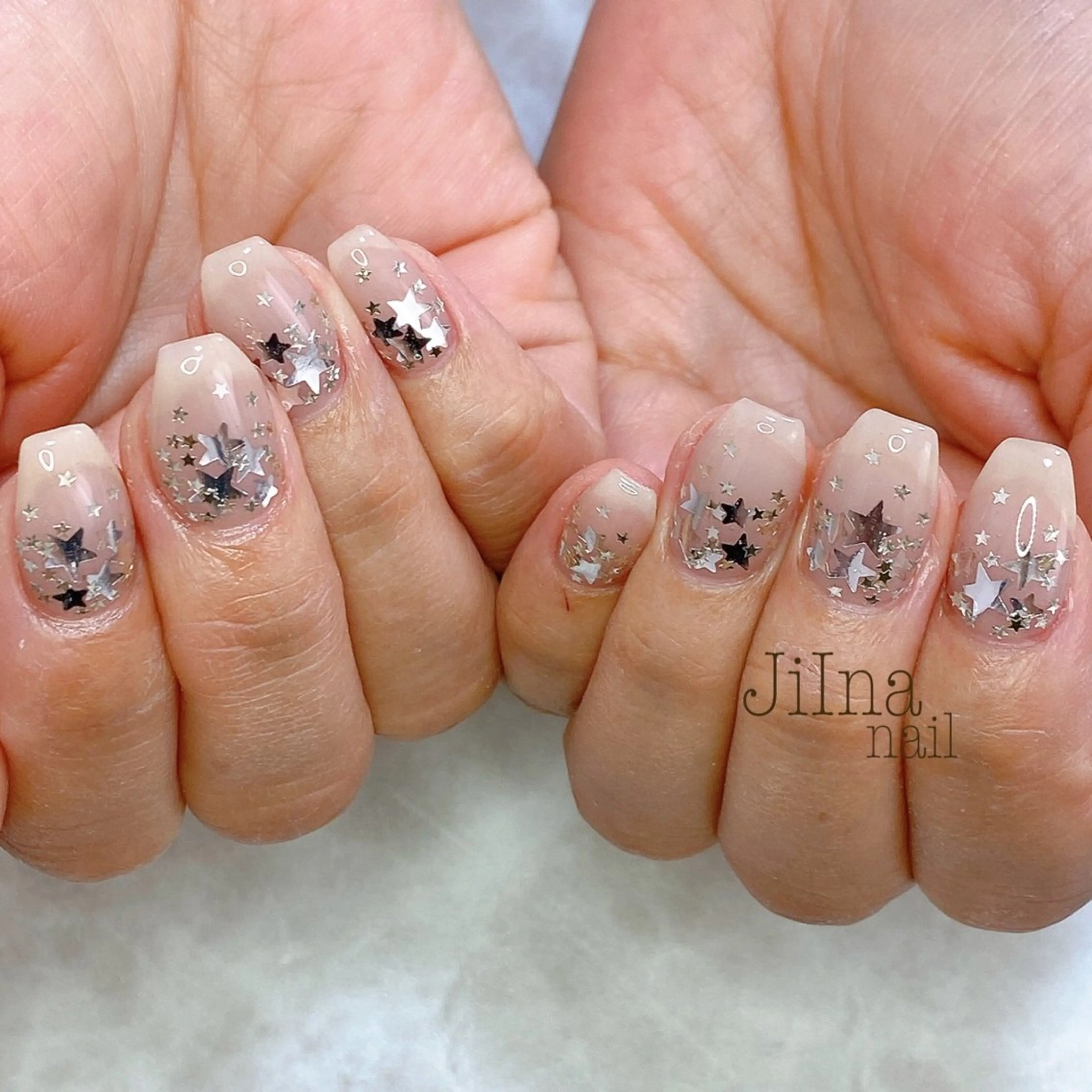 ネイル グラデーション JiIna nailのネイルデザイン