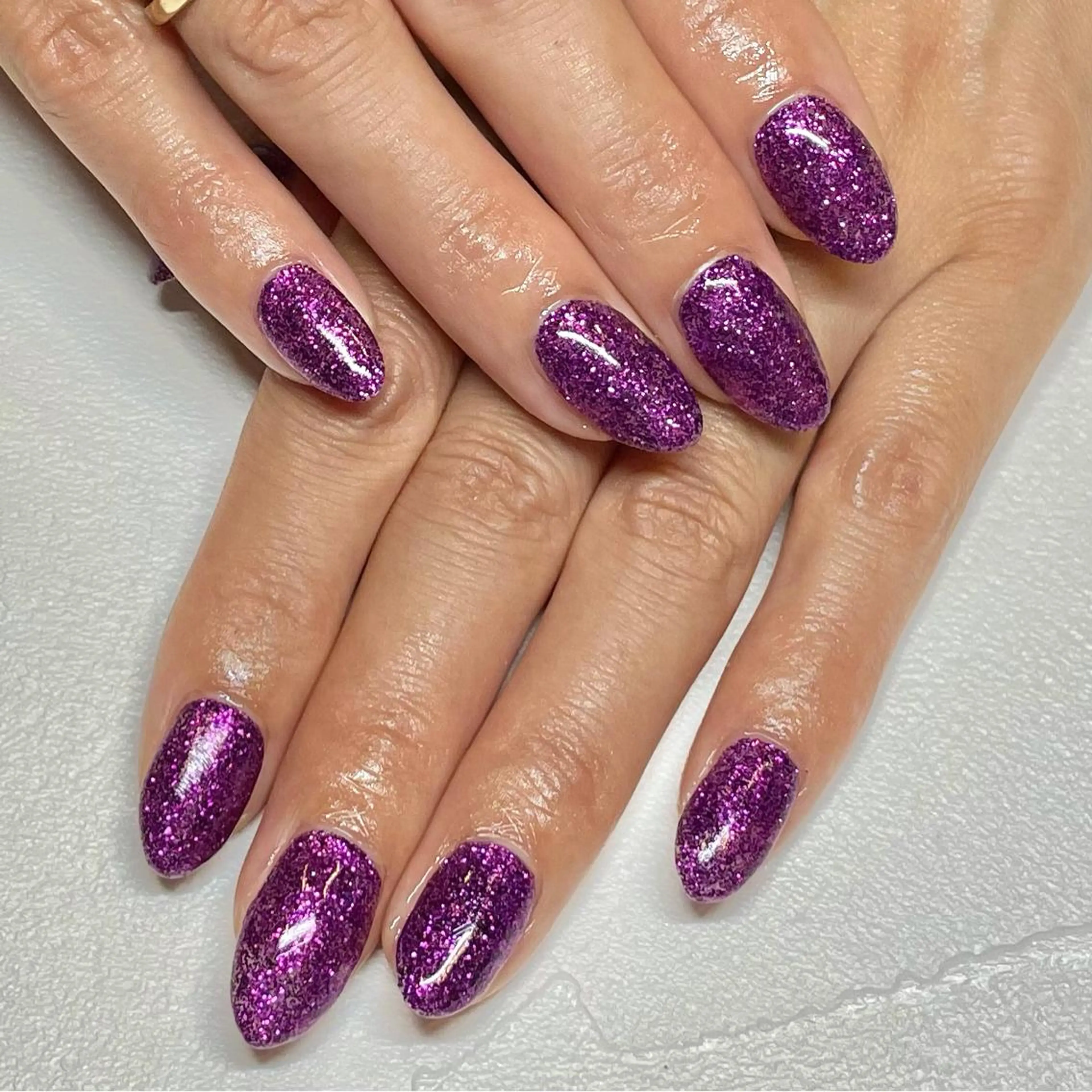 ネイル ワンカラーネイル ささき れいなのネイルデザイン