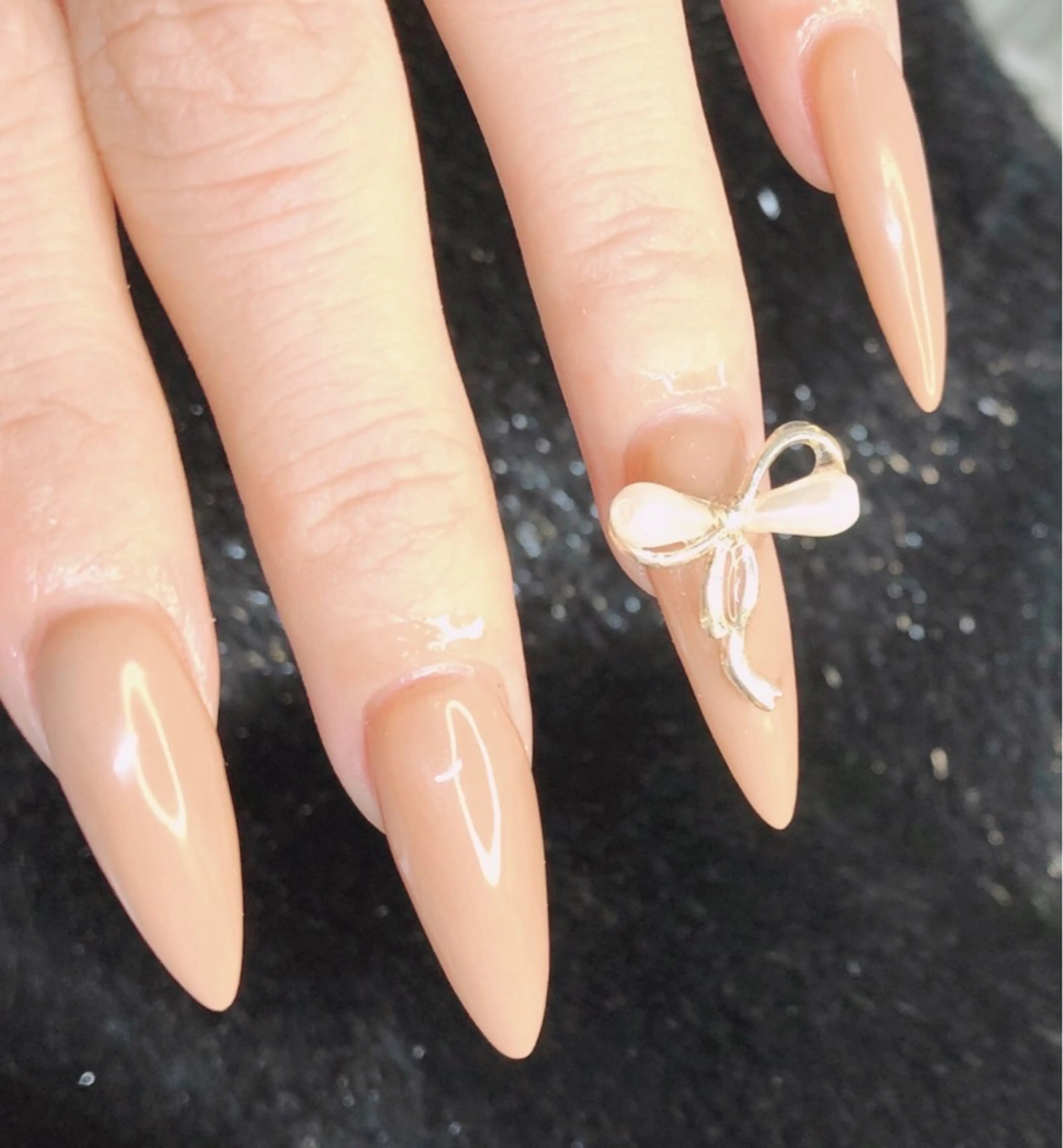 ネイル フレンチネイル ジェルネイル ガラスフレンチ グラデーション ハート 大門浜松町 ネイルのネイルデザイン