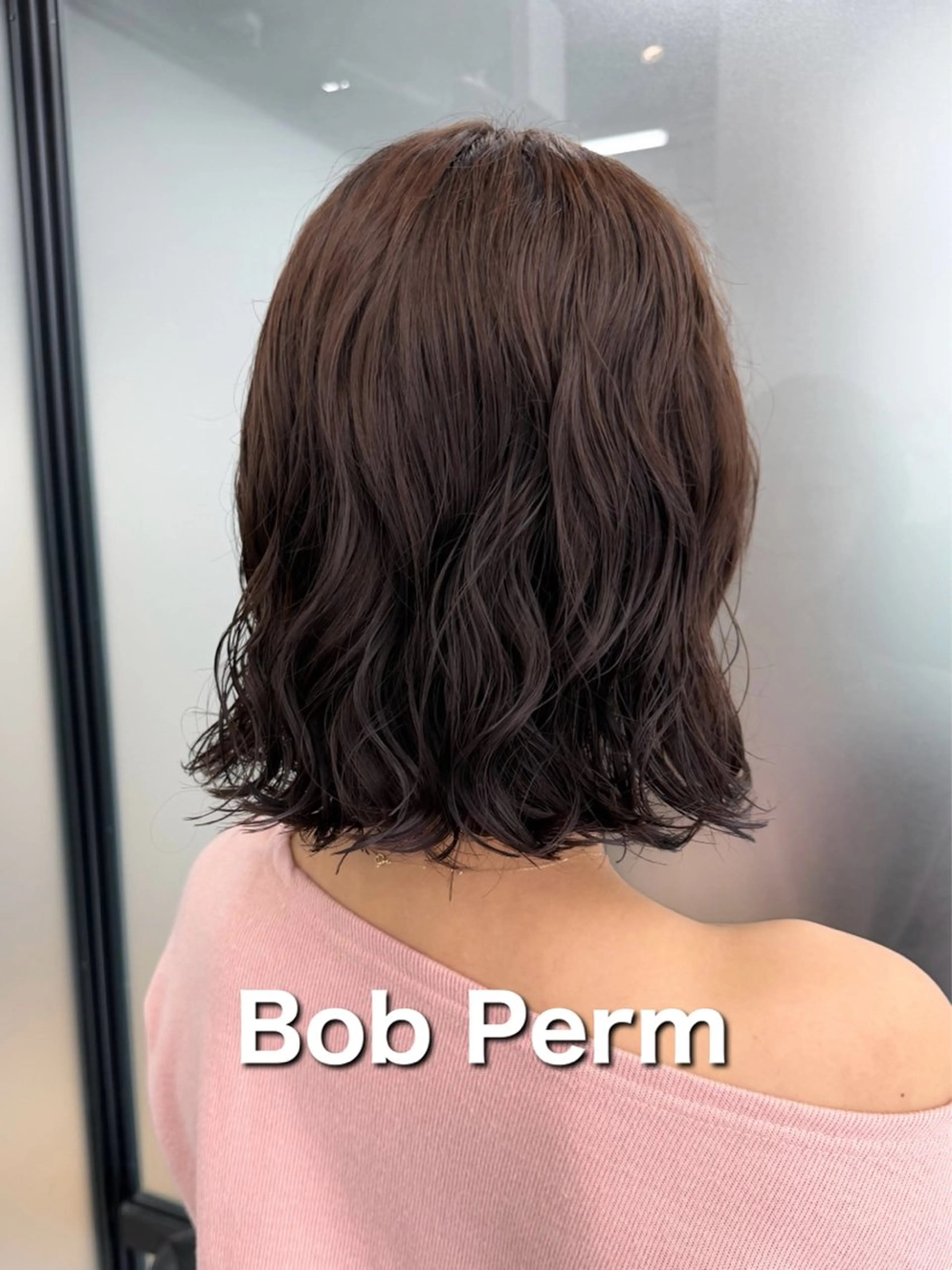 ミディアム パーマ ミディアムパーマ ボブ 韓国風ヘア ニュアンスパーマ ラフなパーマ 石川雄麻のヘアスタイル