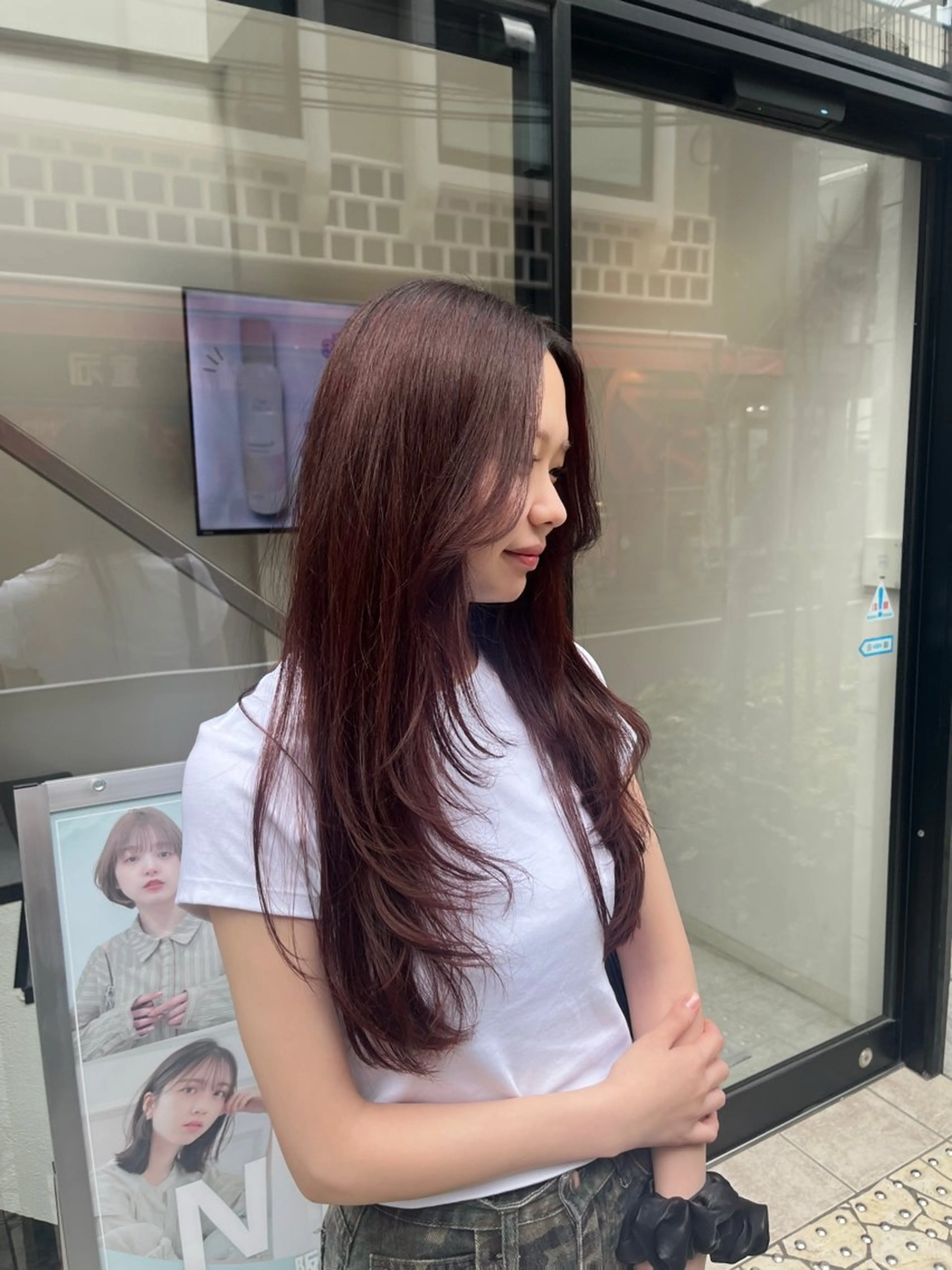 ロング カラー 韓国ヘア🇰🇷/ニ ュアンスパーマ/ヒナのヘアスタイル