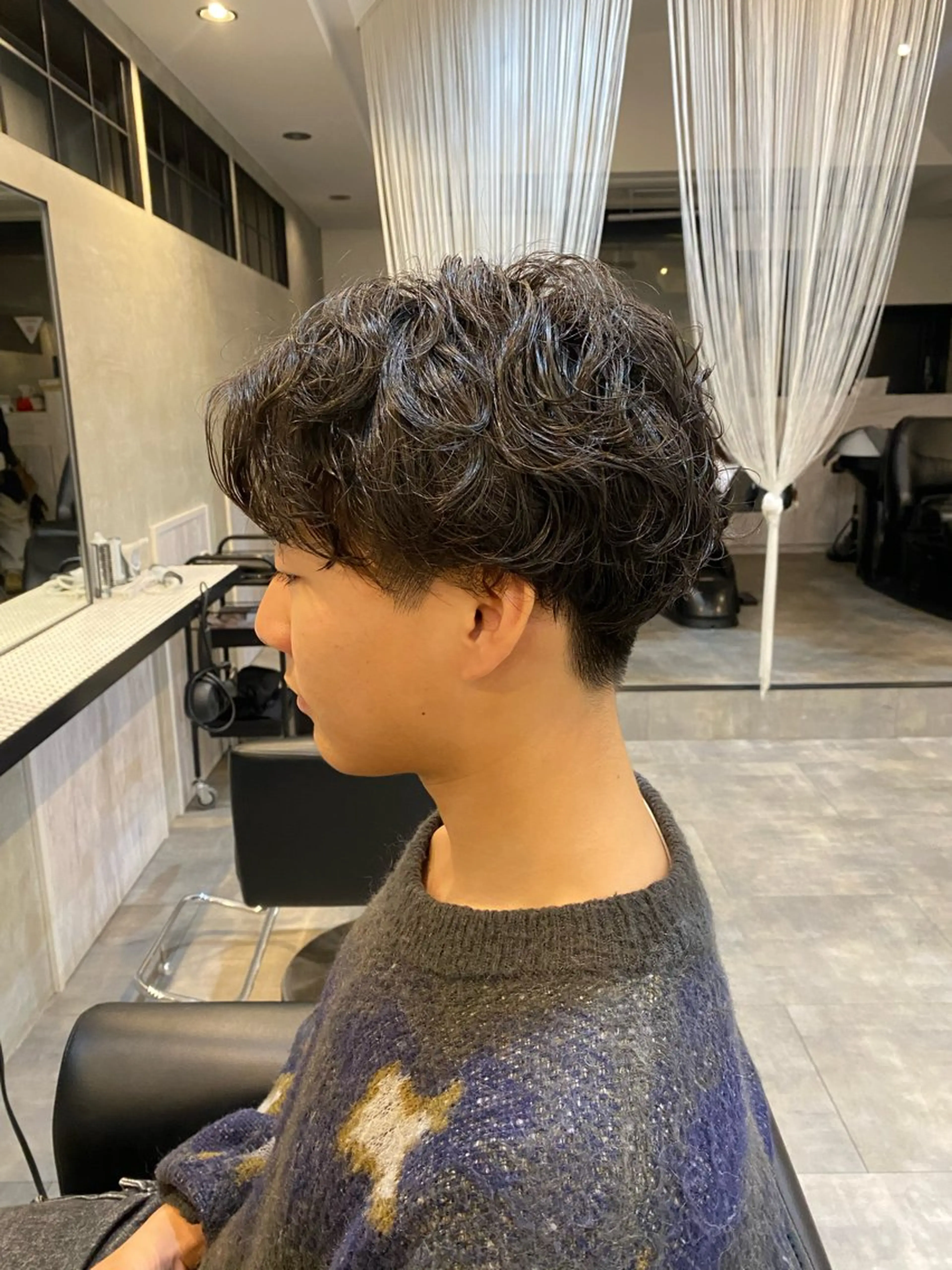 ミディアム カット パーマ 🍑 モモカ🍑のヘアスタイル