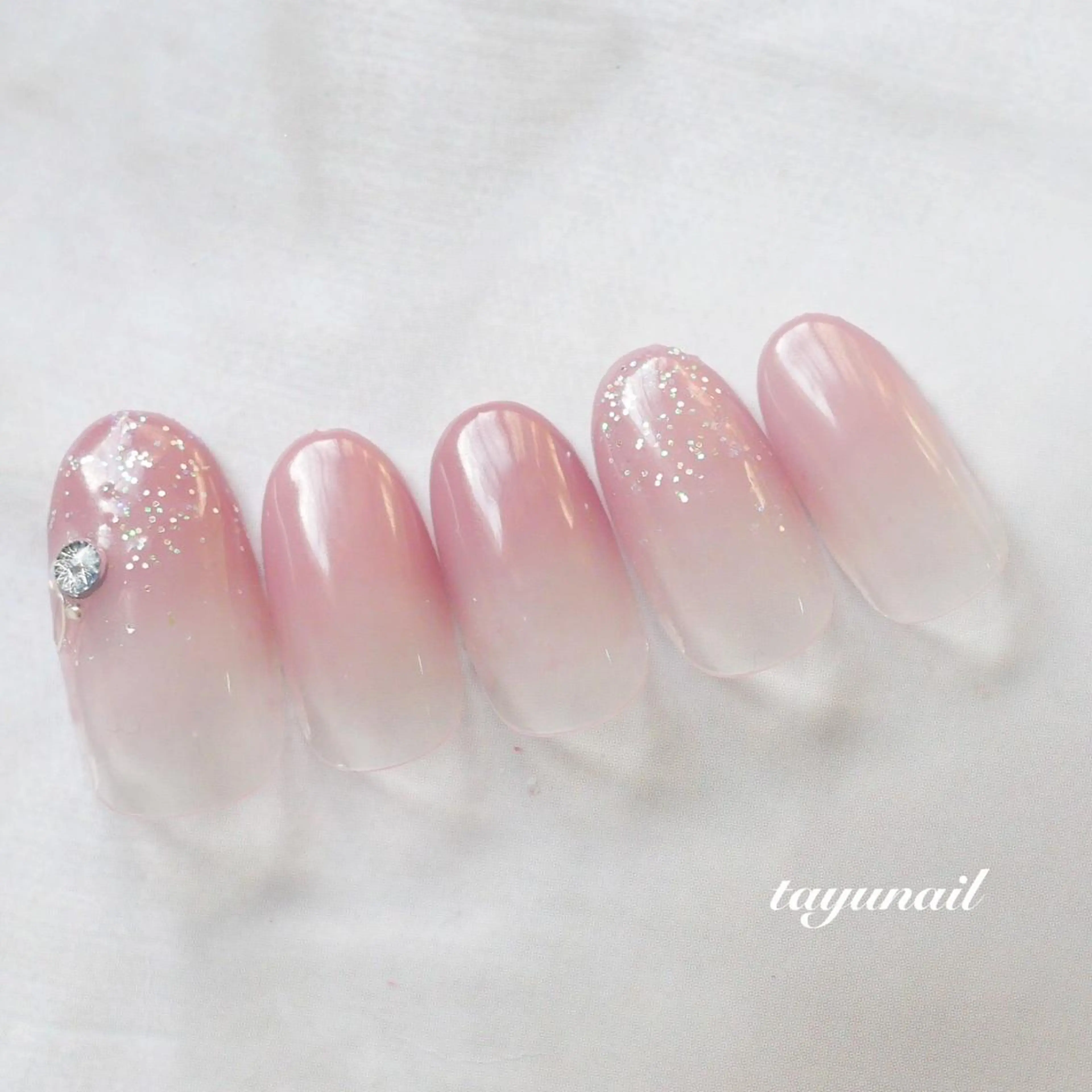 ネイル アートネイル フラワーネイル ジェルネイル キラキラネイル ニュアンスネイル ハンドネイル ネイルサロン 【たゆnail】のネイルデザイン