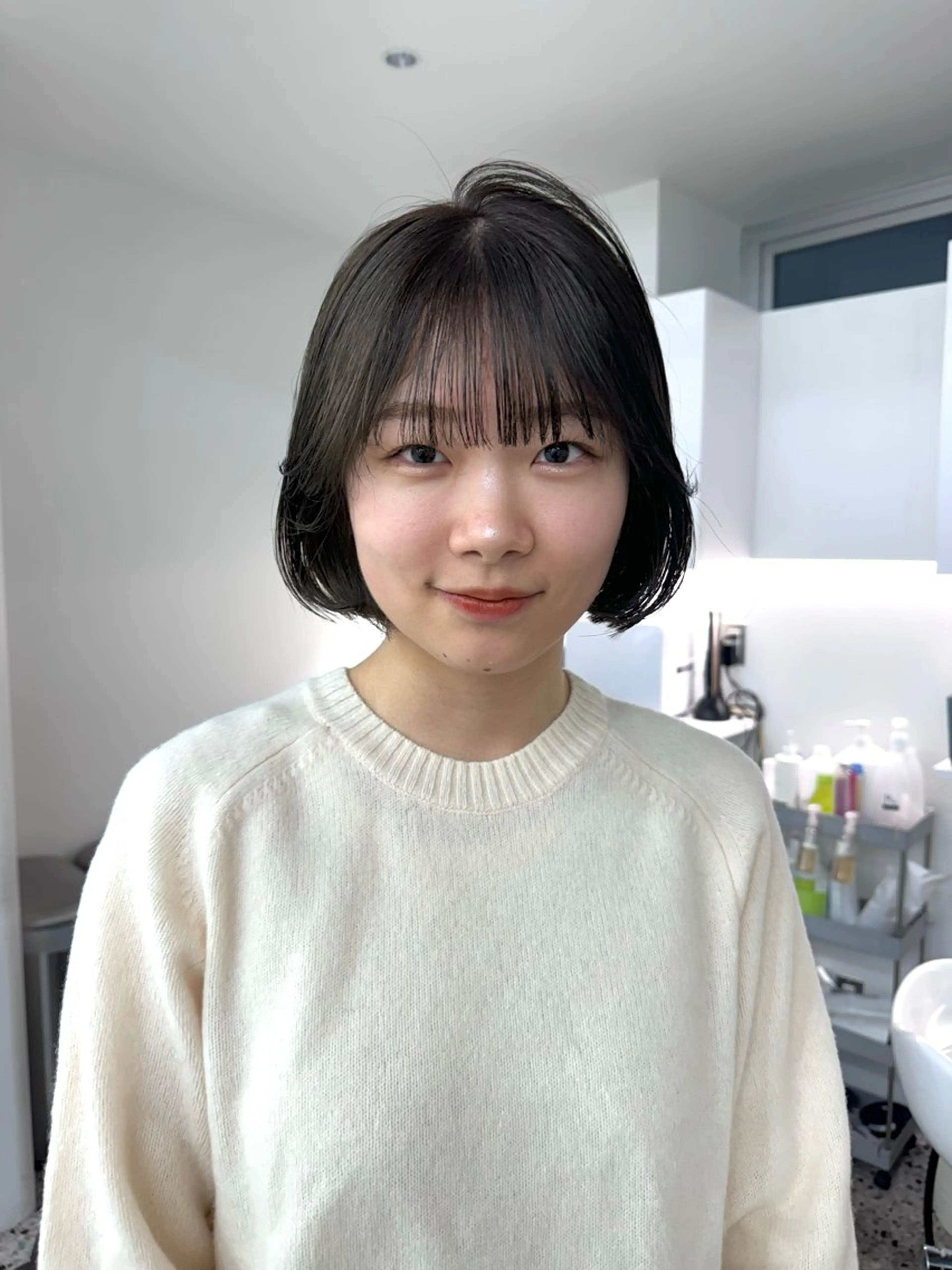 【🪄minimo限定メニュー🪄】前髪カット➕ワンカラー➕2stepトリートメント✨24.25.27.28.29日🈳の写真