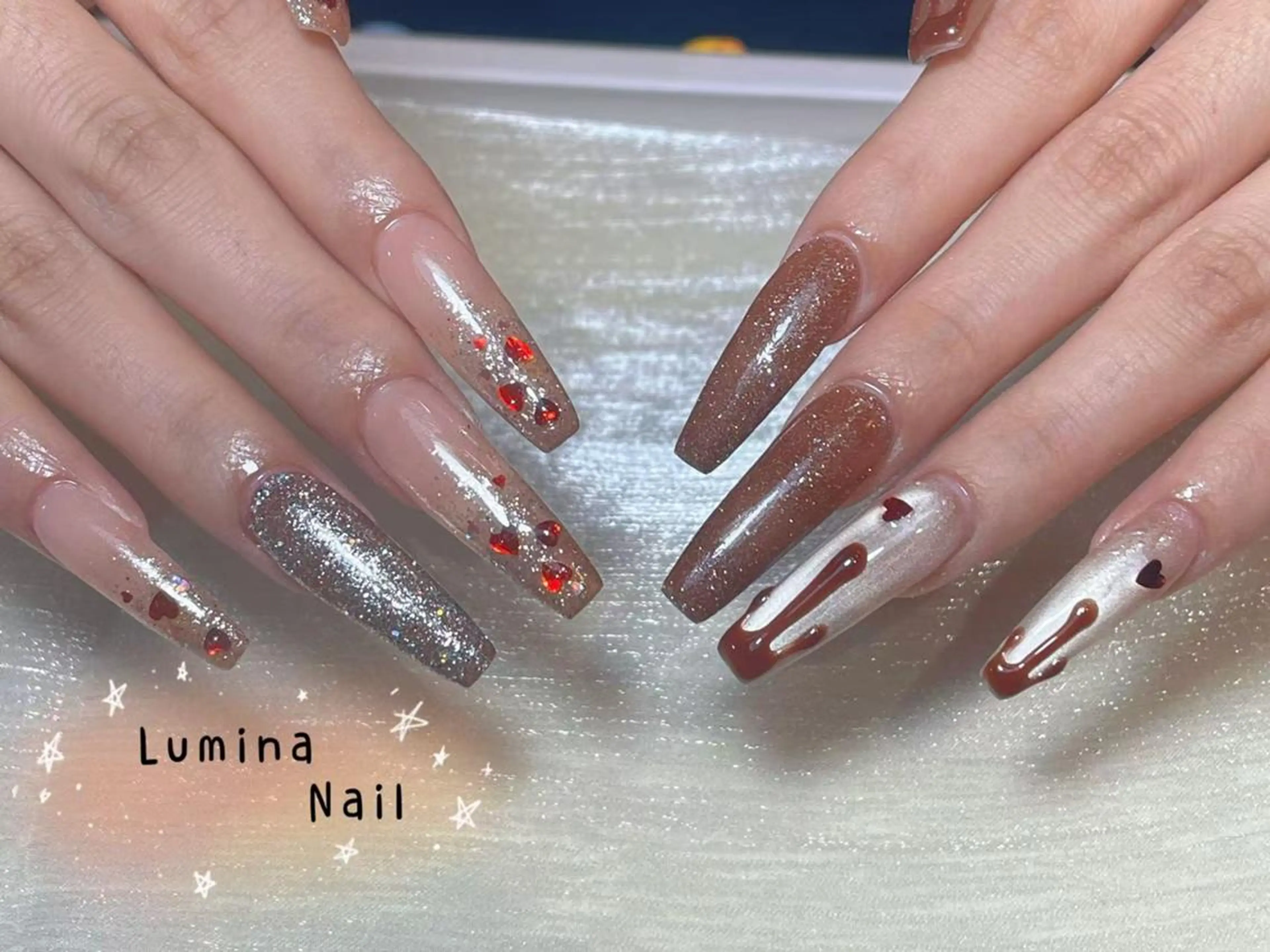 ネイル ハンドネイル ハンドケア Lumina Nail💕のネイルデザイン