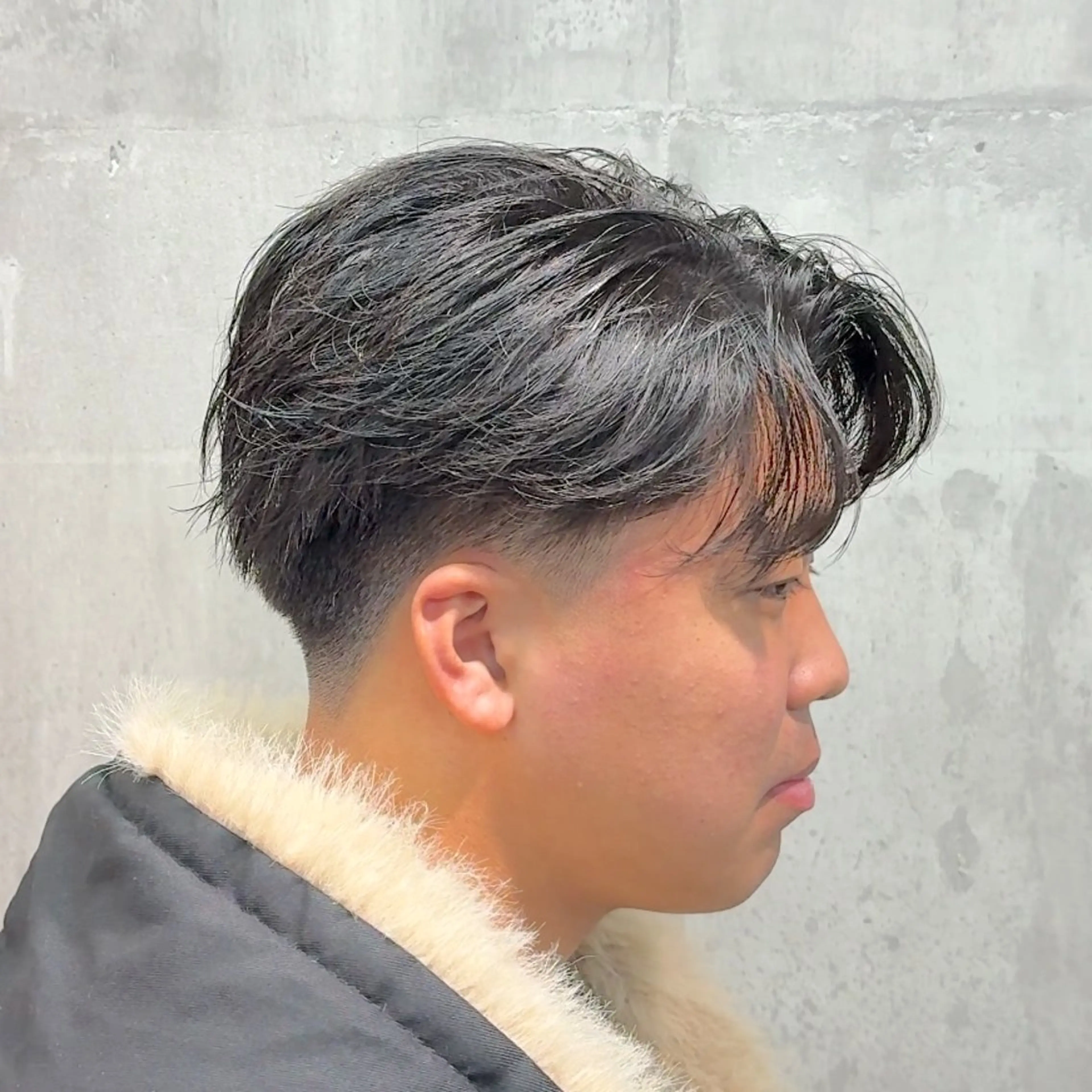 ショート パーマ ヘアアレンジ メンズ MENIN メンズ サロン　望月　涼太のヘアスタイル