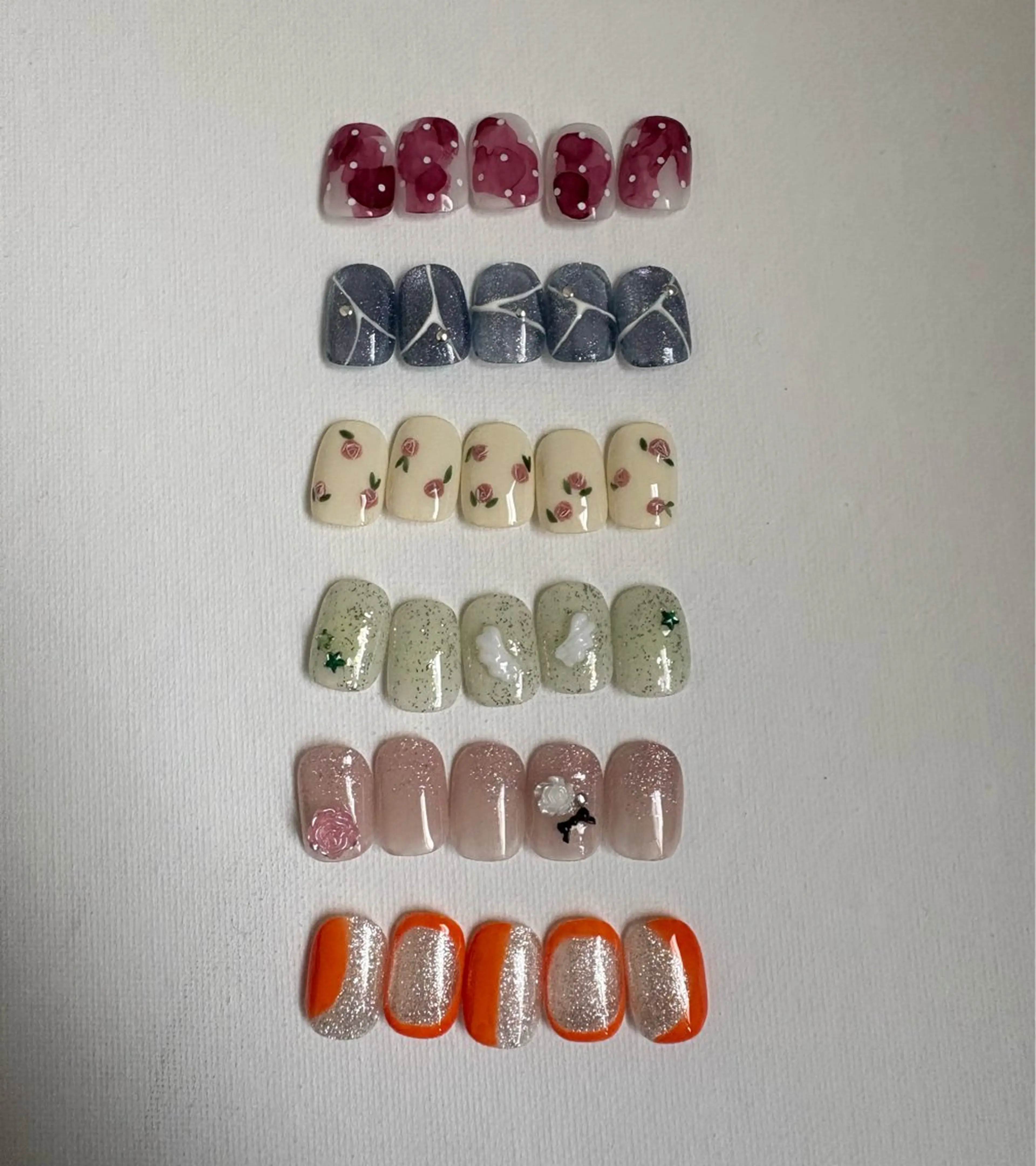【オフ有り】定額5本アート🎨個性派・POPなデザイン多めです◎の写真