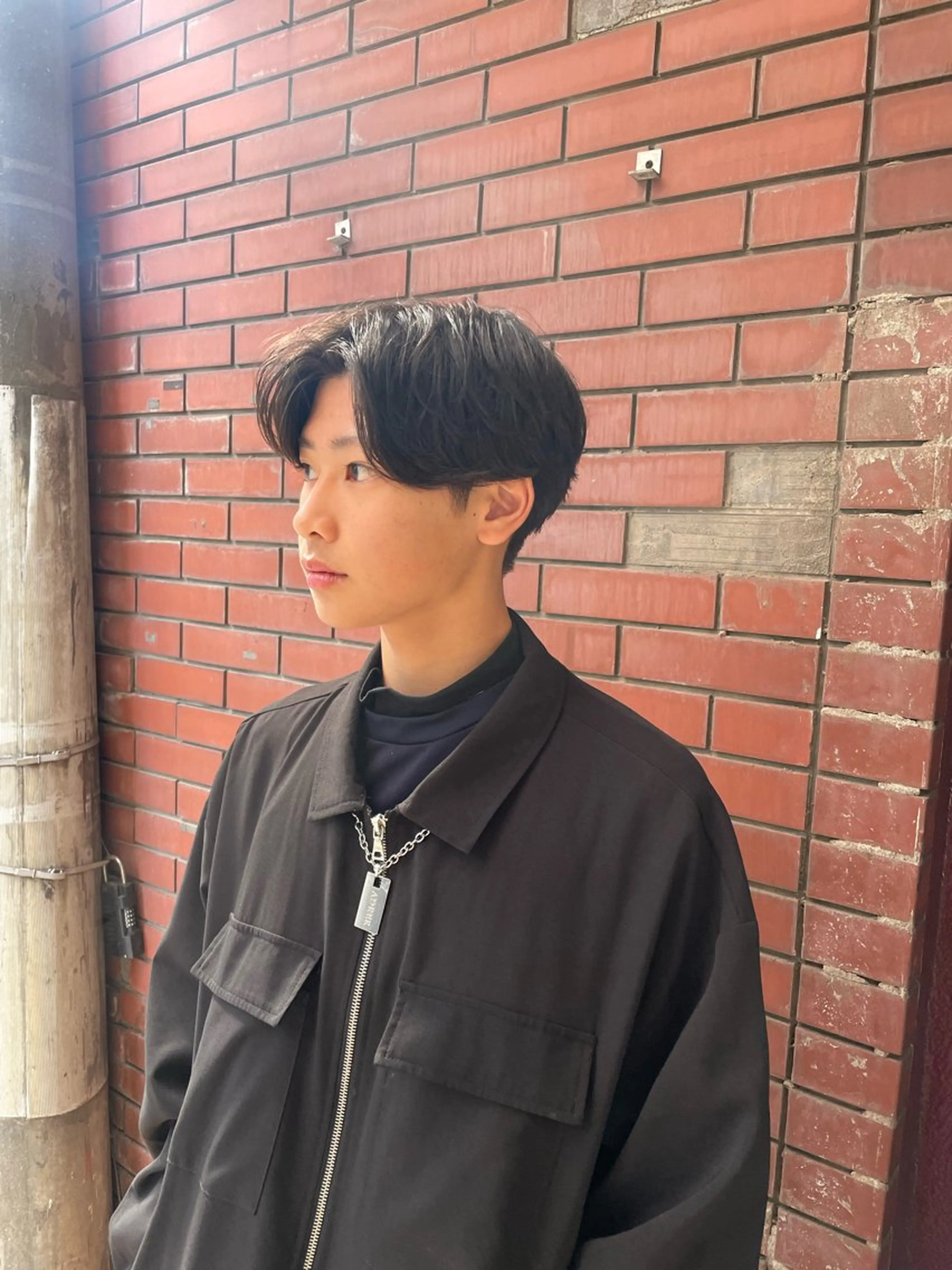 ミディアム メンズ カット 【柏メンズパーマ職人 】店長　KAZUMAのヘアスタイル