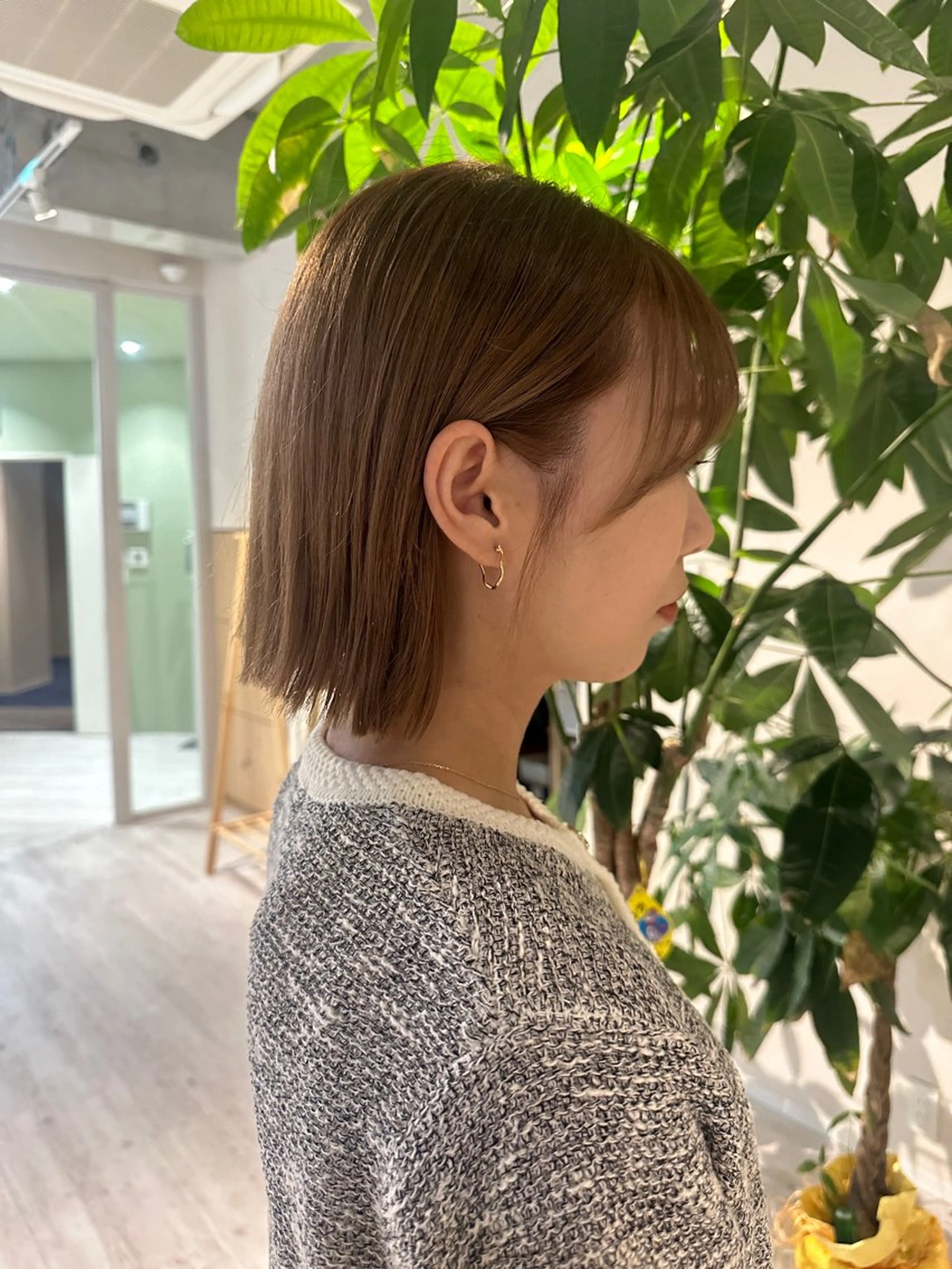 ショート カラー Chiho/ 博多/パーマ/ボブのヘアスタイル