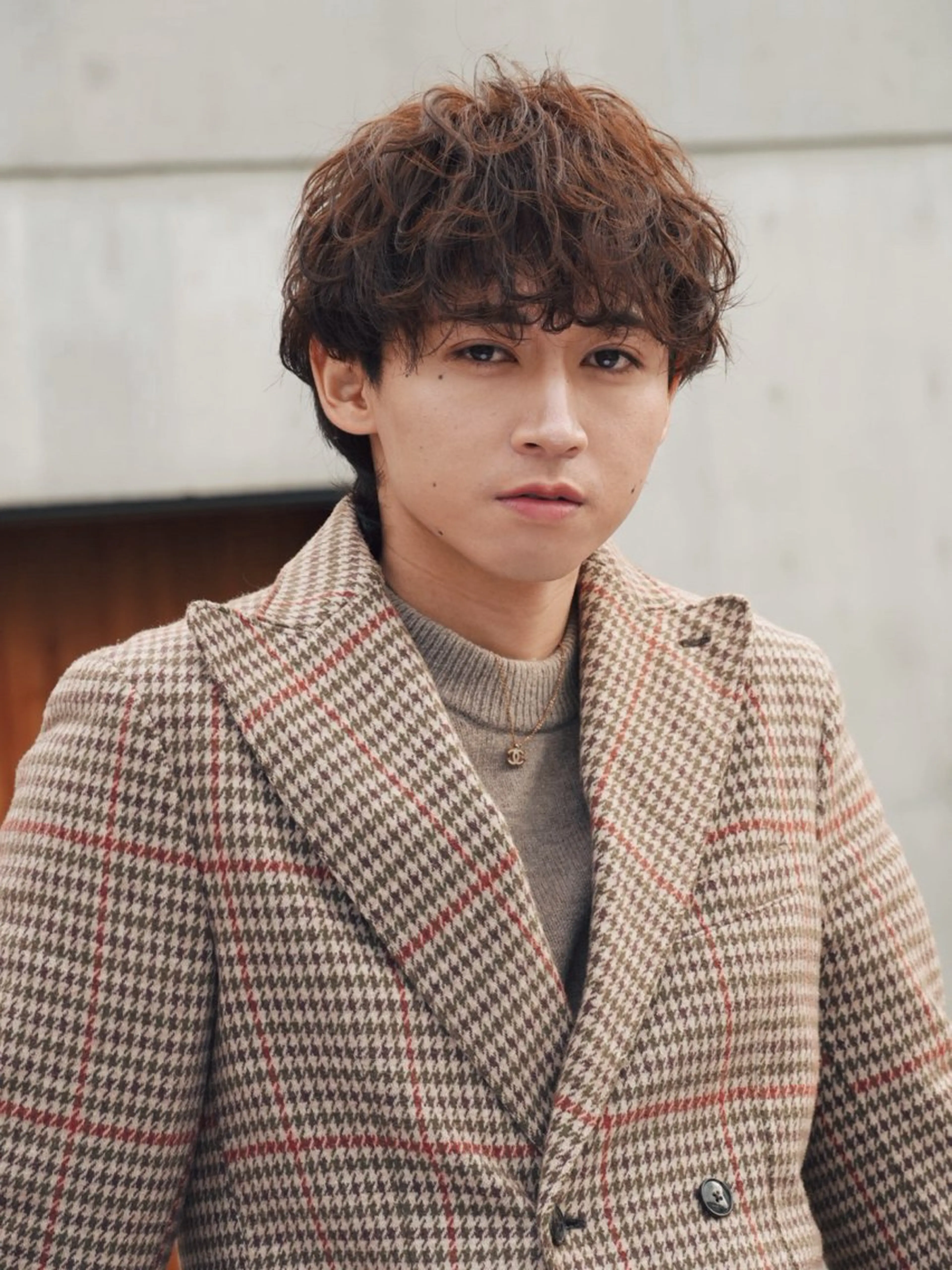 パーマ 原宿波巻きスパイラル パーマTOSHIのヘアスタイル