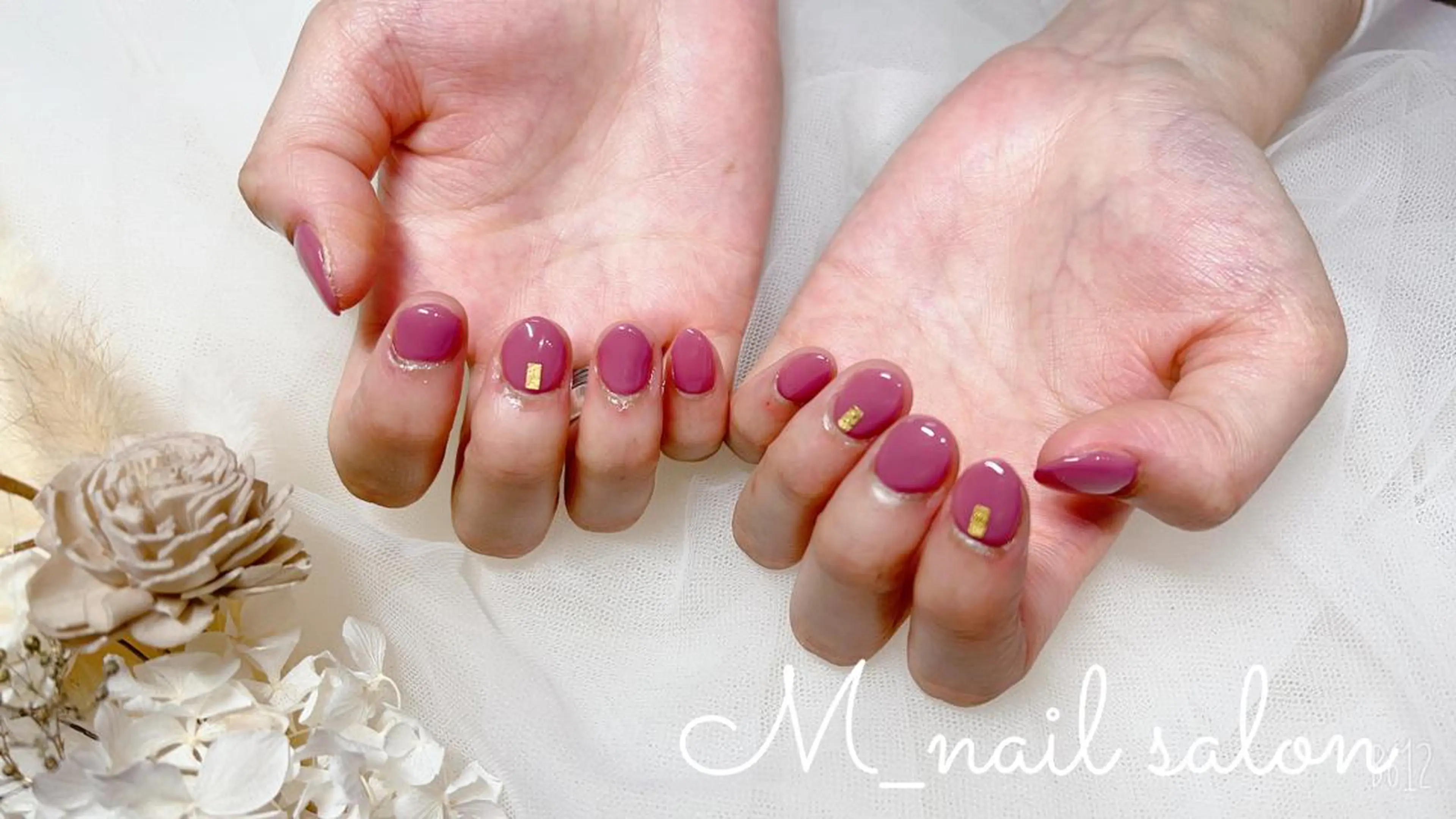 ネイル ワンカラーネイル M_nail salon所属・M_ nail salonのネイルデザイン