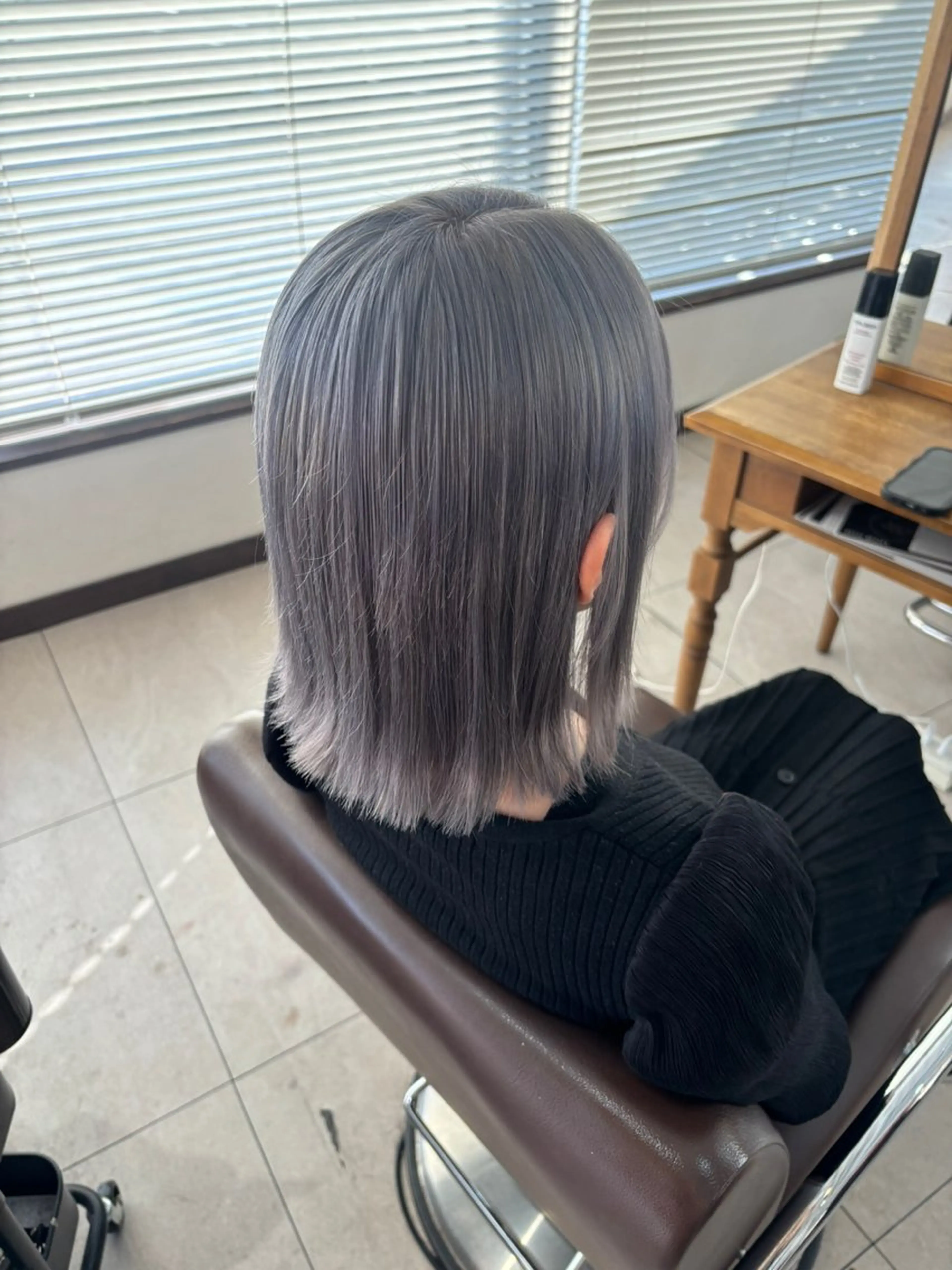 ショート カラー ヘアカラー 石橋 未有のヘアスタイル