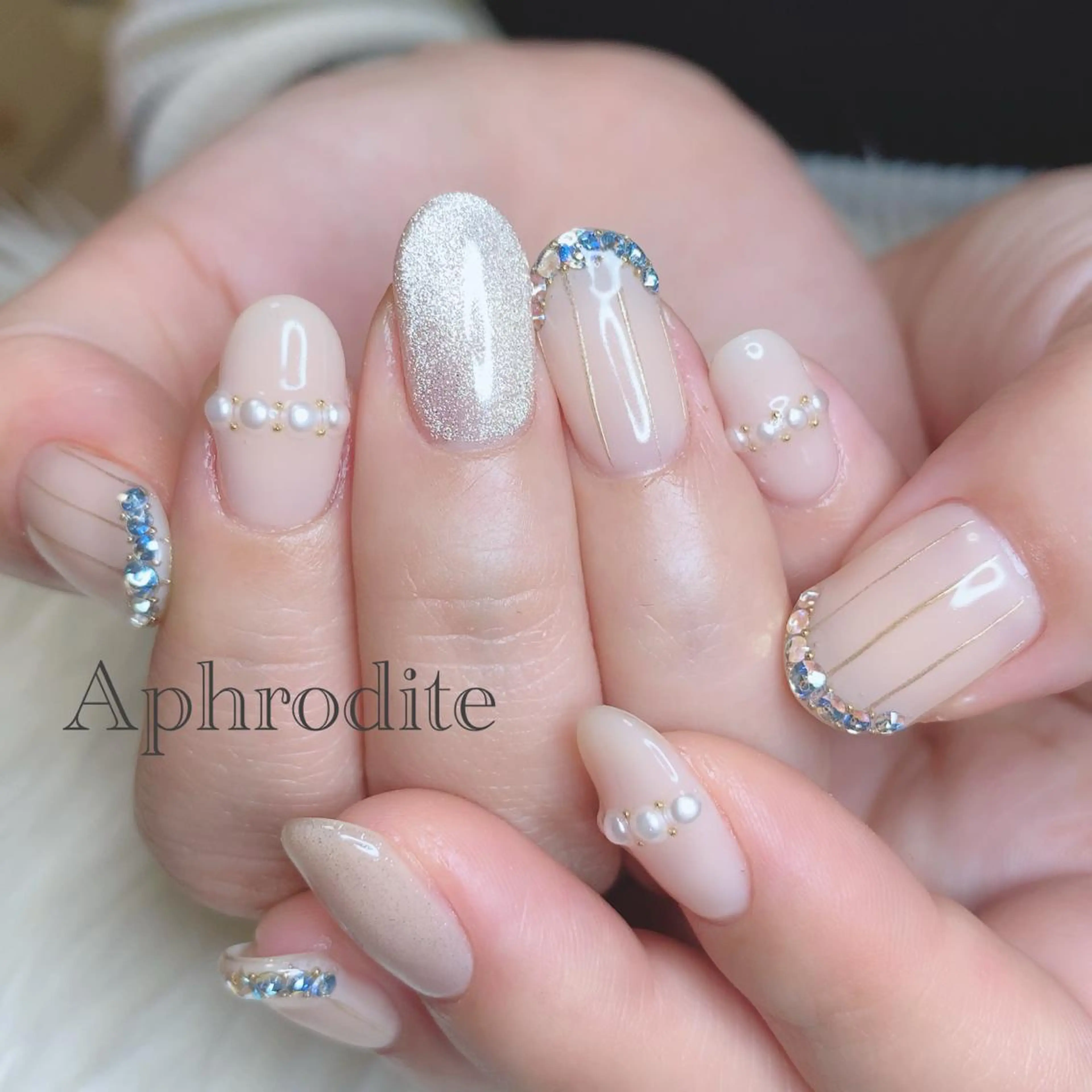 ネイル Aphrodite パラジェル認定サロンのネイルデザイン