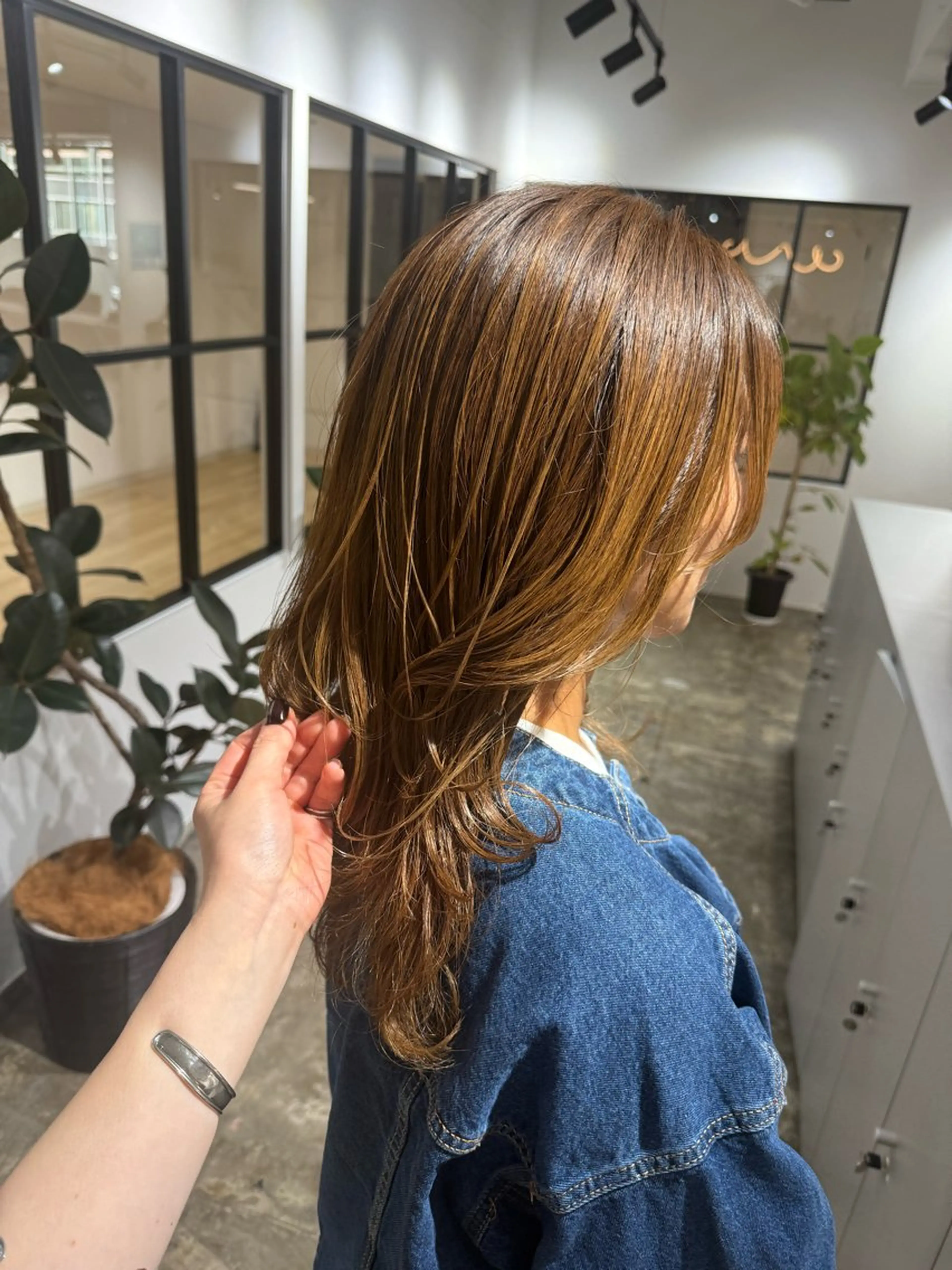 ロング カラー カット ヘアカラー 髪質改善/艶カラー /梅田/菅野🌟のヘアスタイル