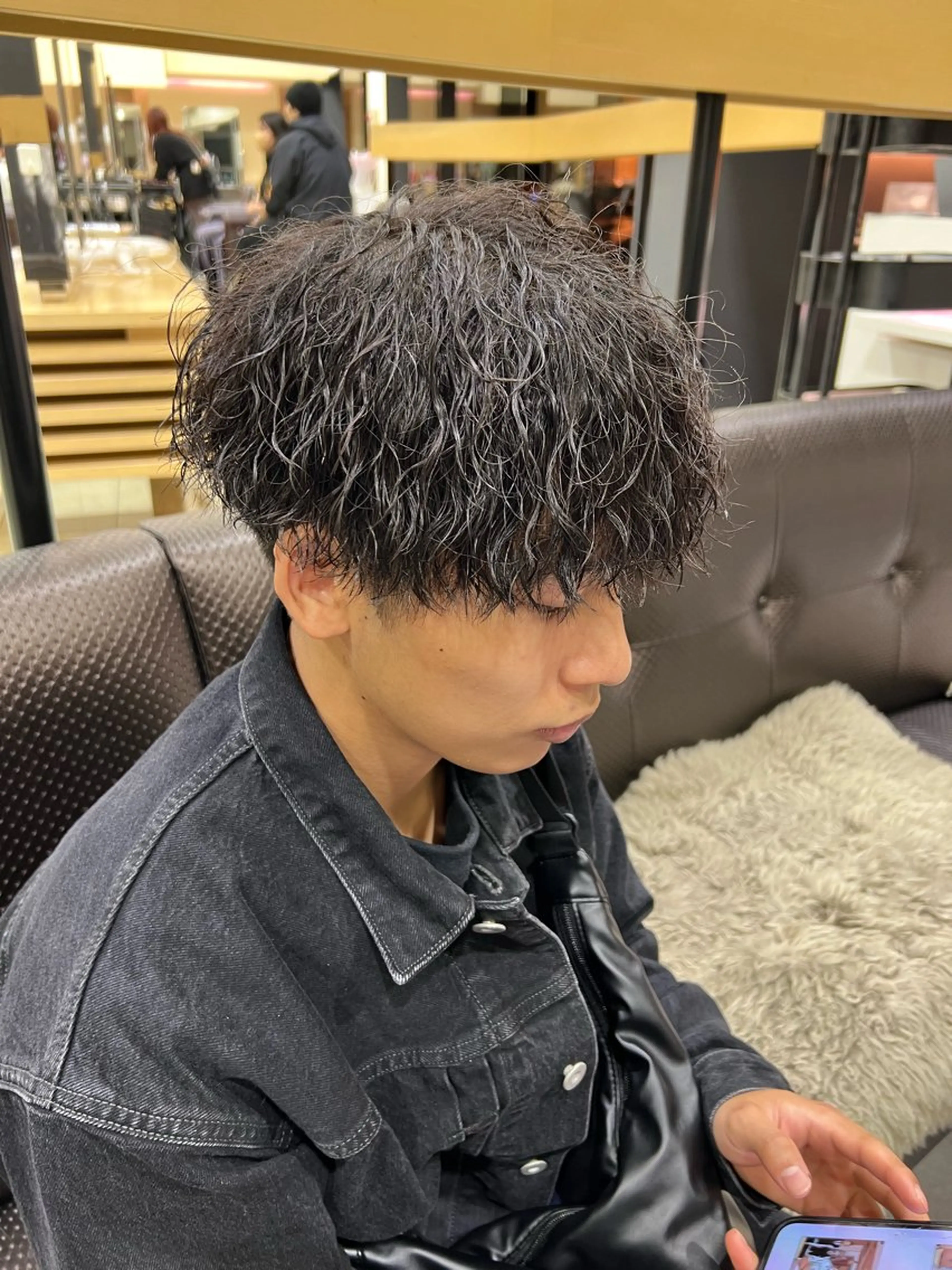パーマ メンズ メンズカット松戸/韓 国/メンズパーマ航太のヘアスタイル