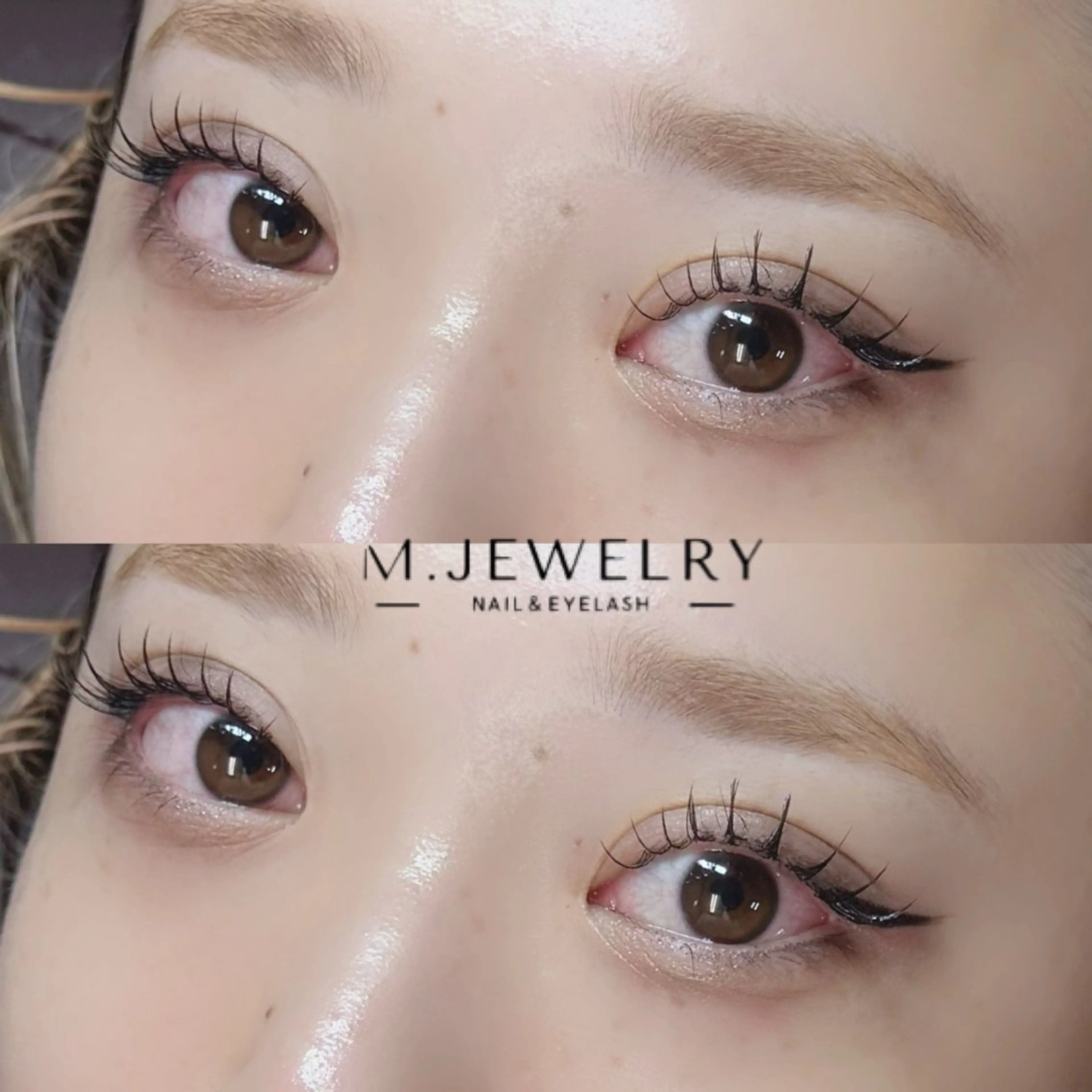 マツエク・マツパ M.jewery Aoiのマツエク・マツパデザイン