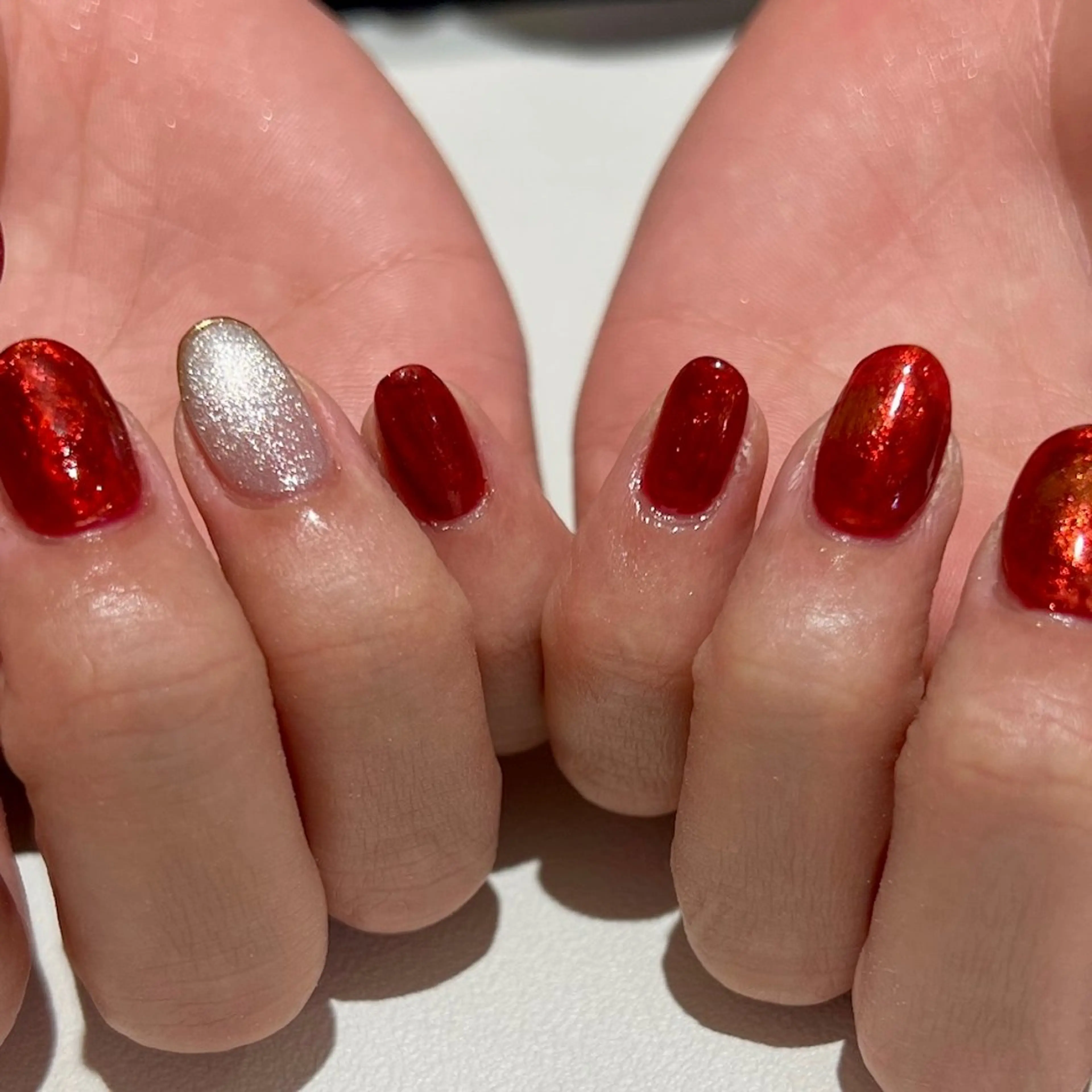 ネイル ジェルネイル 持ち込み ニュアンスネイル パラジェル ハンドネイル 個性派ニュアンス nuts nail所属・【池袋】nuts nail　なつみのネイルデザイン