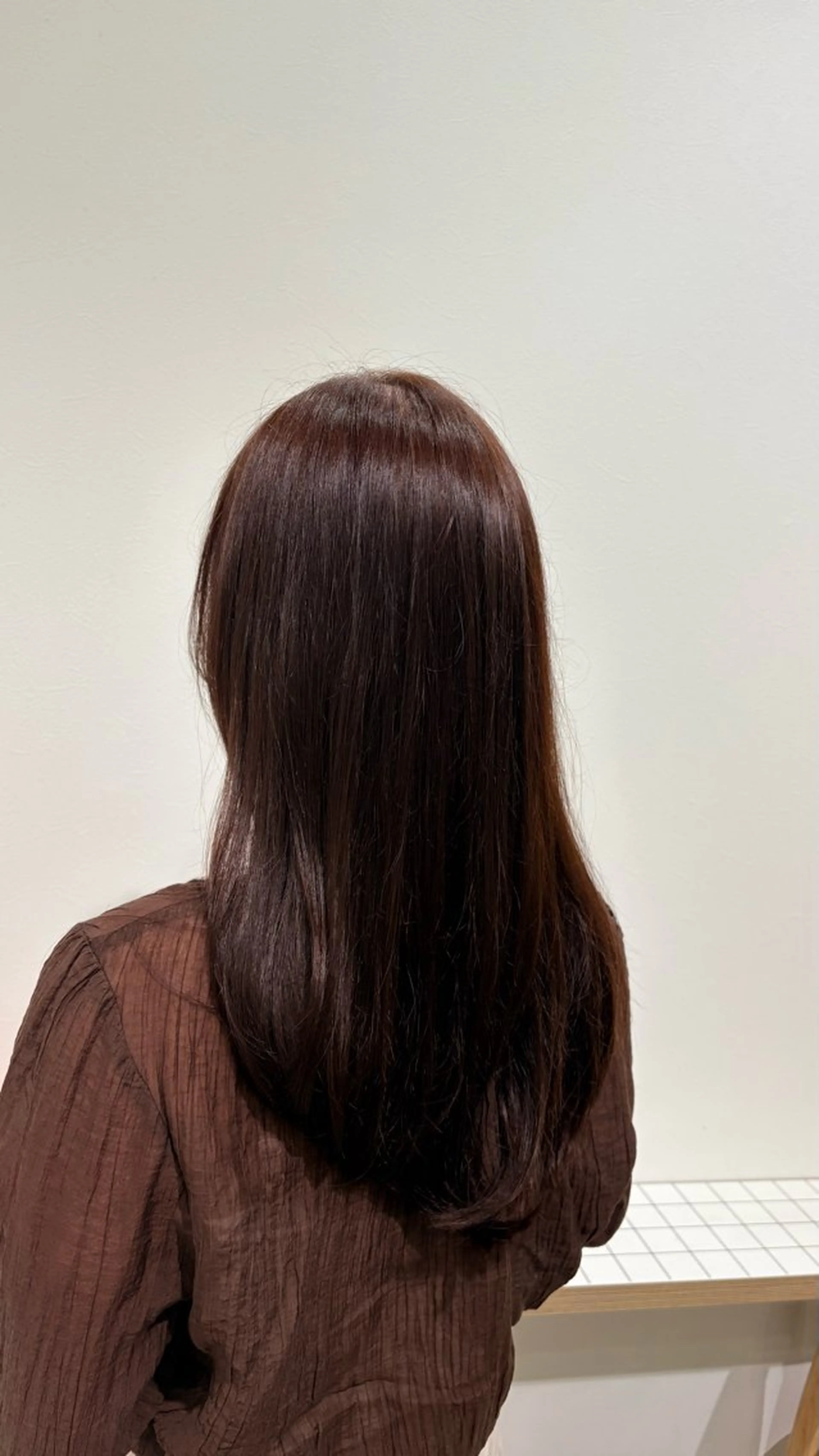ロング カラー ブラウンカラー ASU .keshikiのヘアスタイル