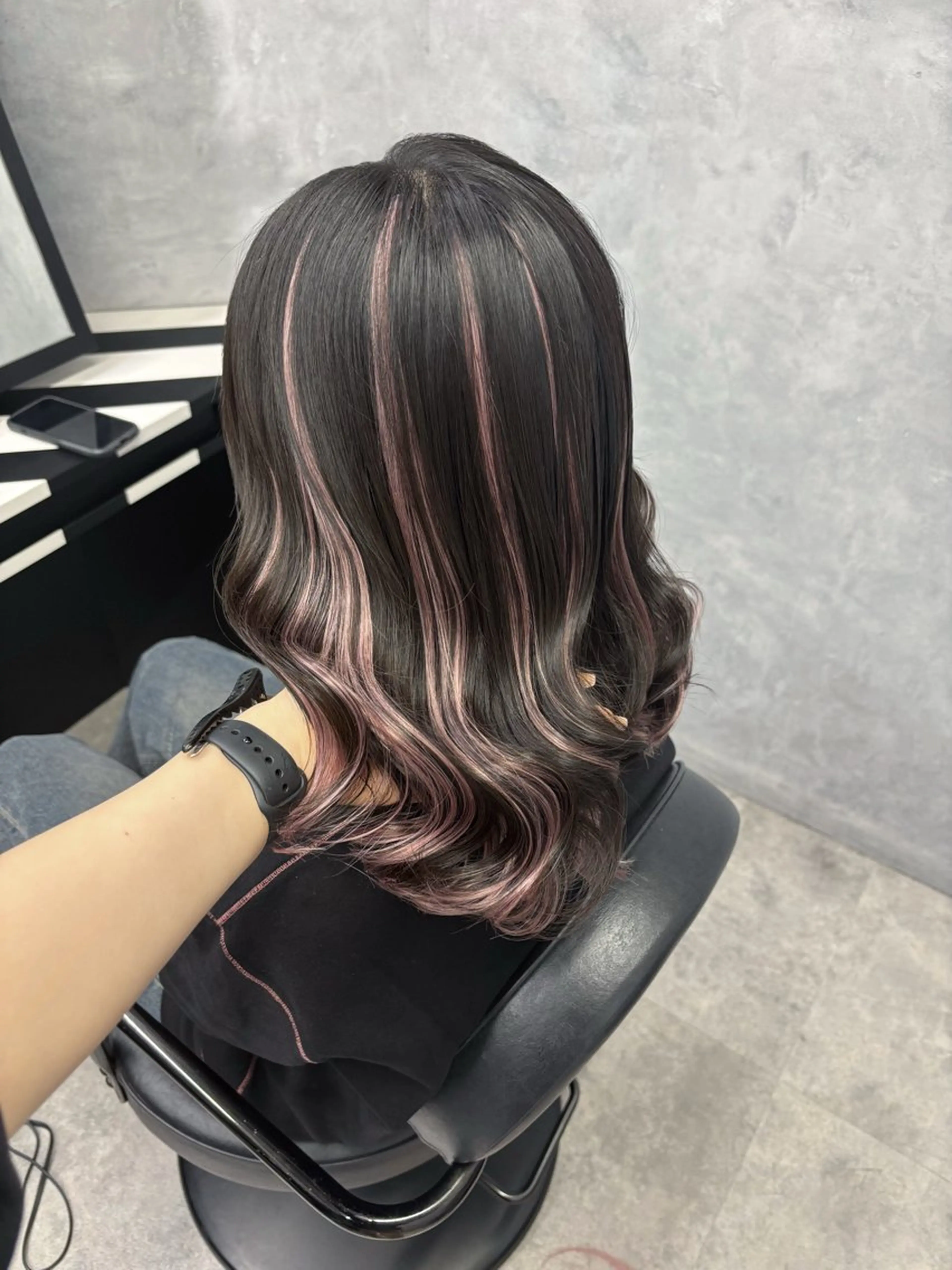 ミディアム エクステ&"盛れる" 艶髪✨SYURIのヘアスタイル